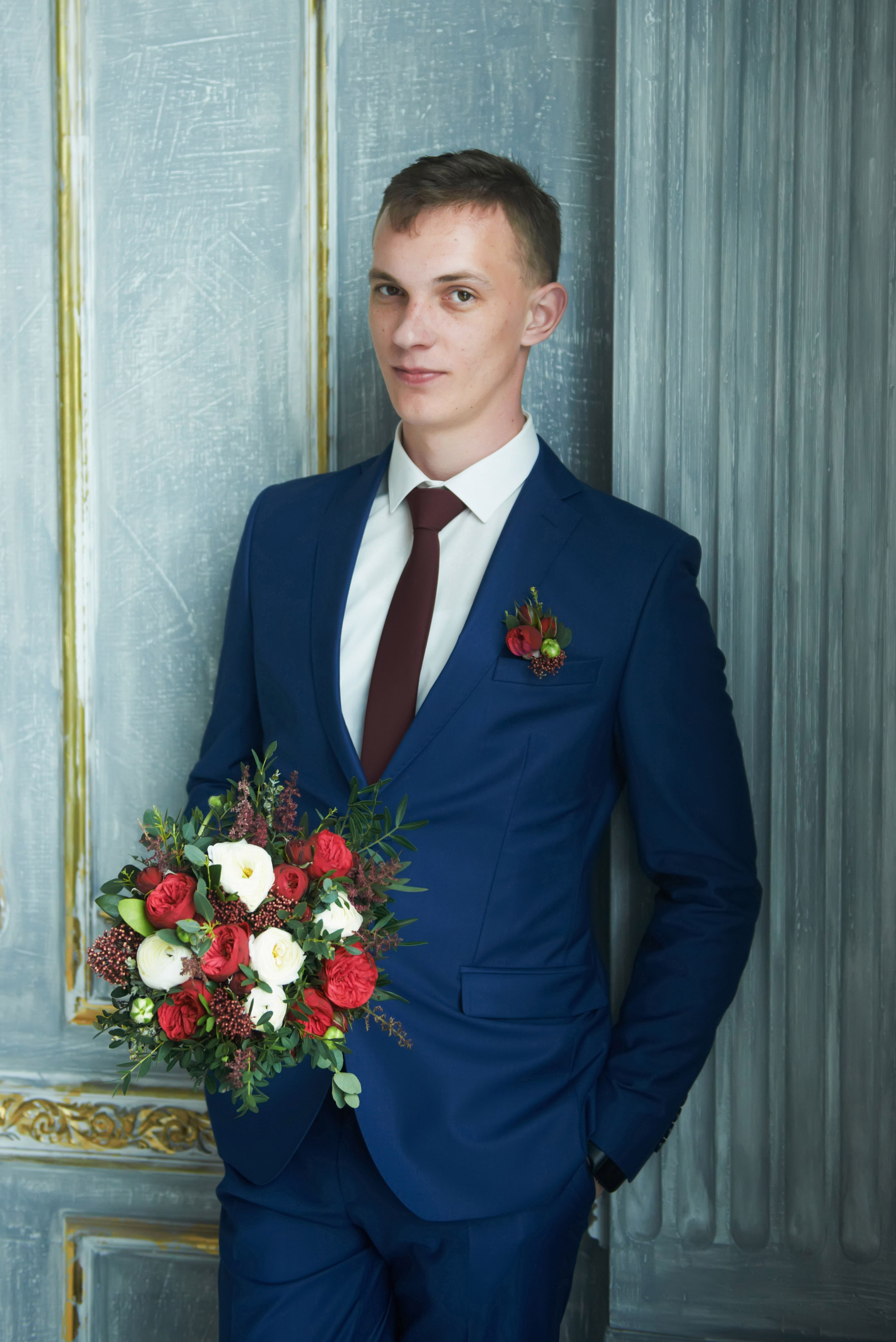 Индира и Дмитрий (свадебная фотосессия в Ботаническом саду и в фотостудии). Портретный, семейный и свадебный фотограф в Санкт-Петербурге и в Пушкине Ширяев Денис