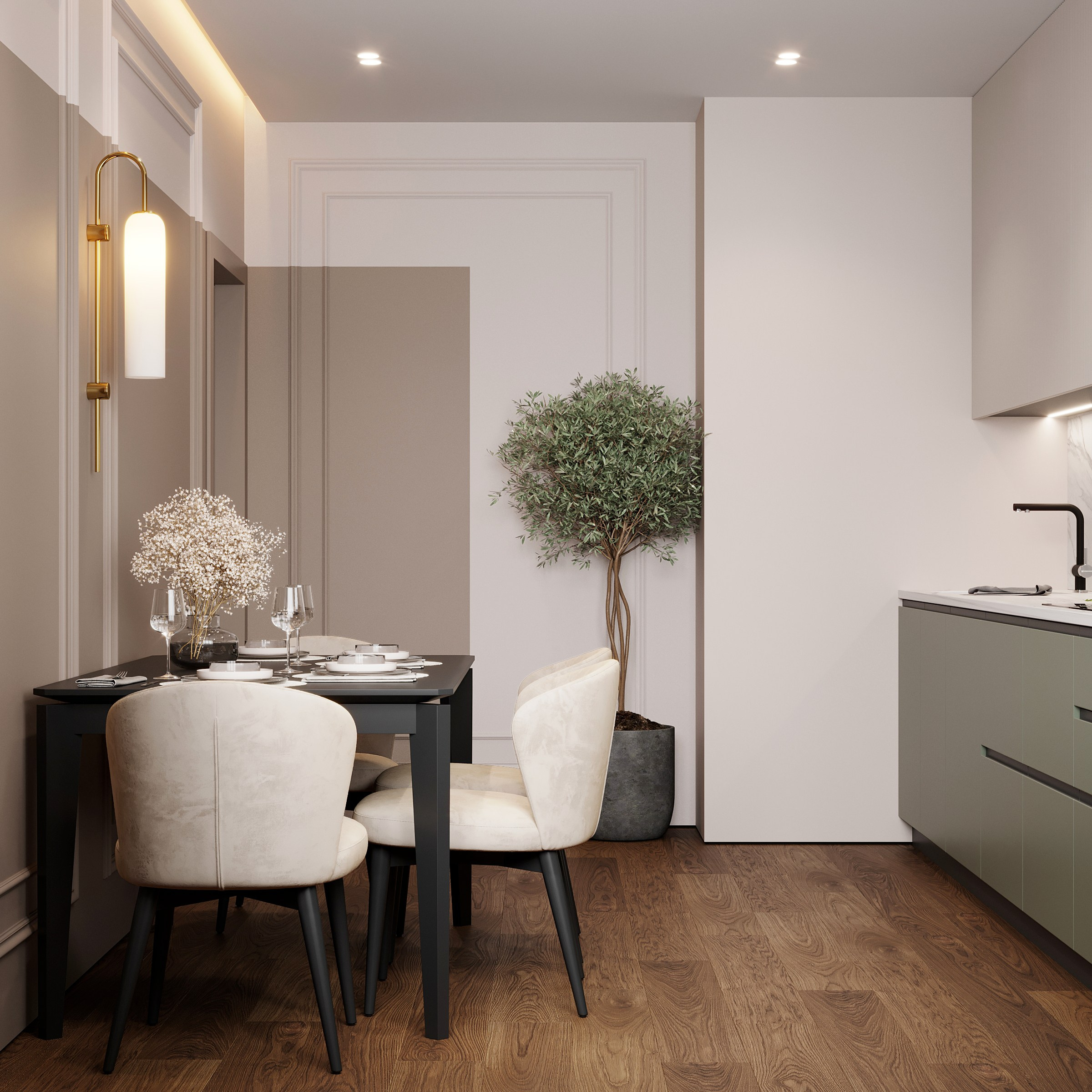 ОМСКАЯ. Дизайн-бюро GOHOUSE в Москве