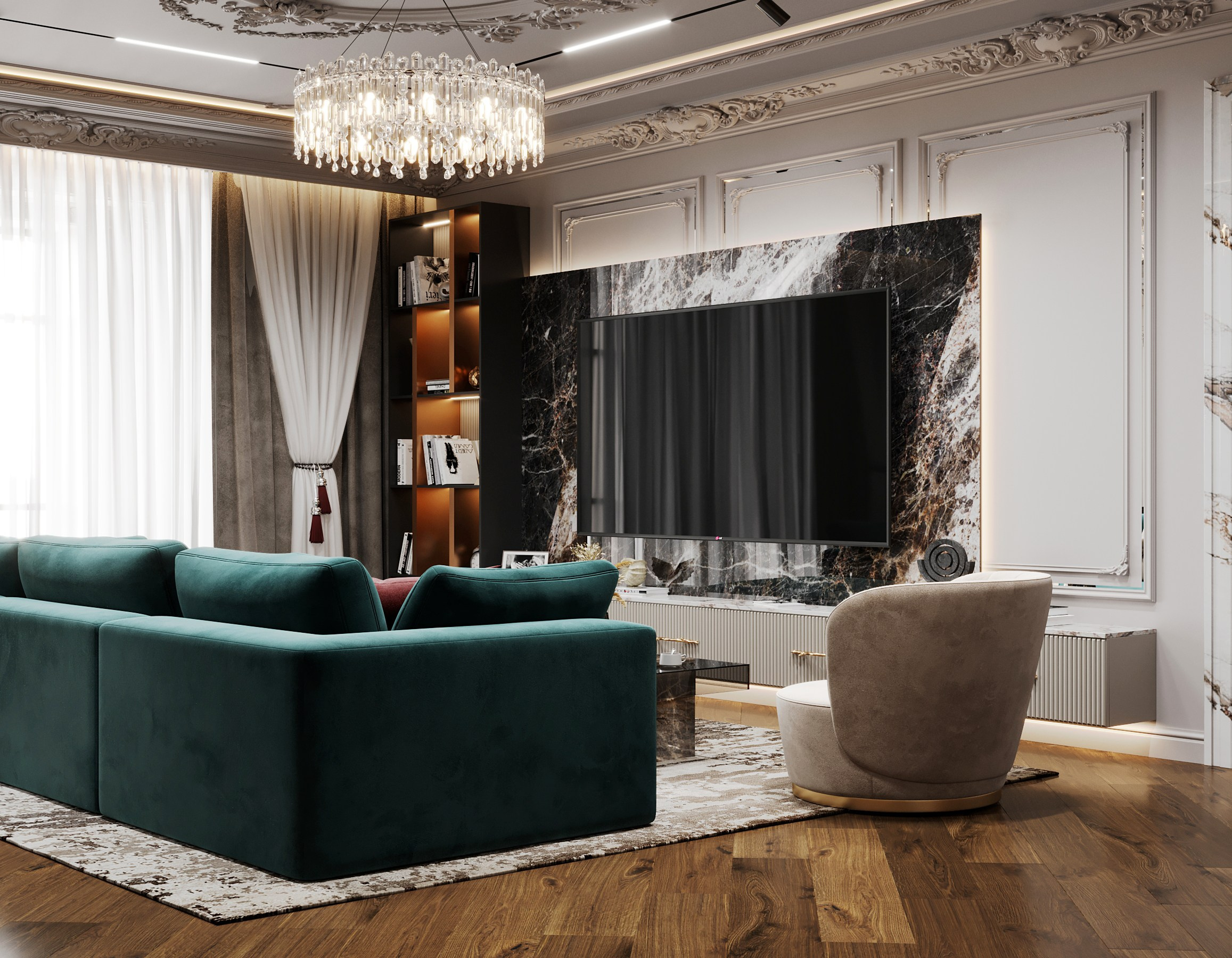 ЗАРЕЧЬЕ 2. Дизайн-бюро GOHOUSE в Москве