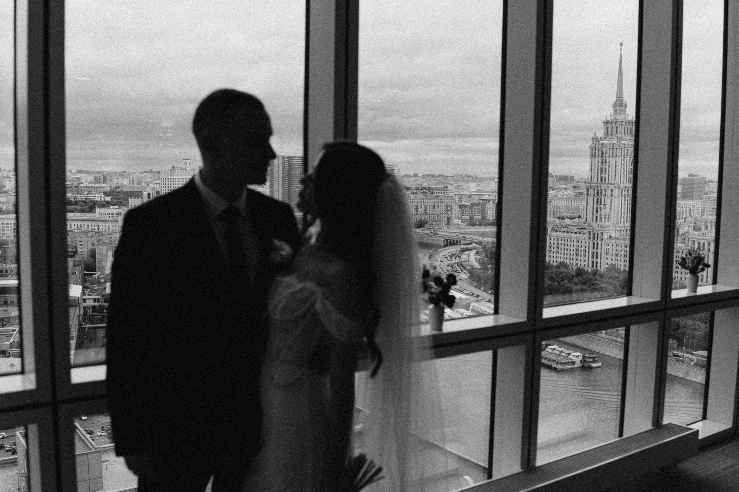 Любовь над городом. Свадебный фотограф Семен Матвин