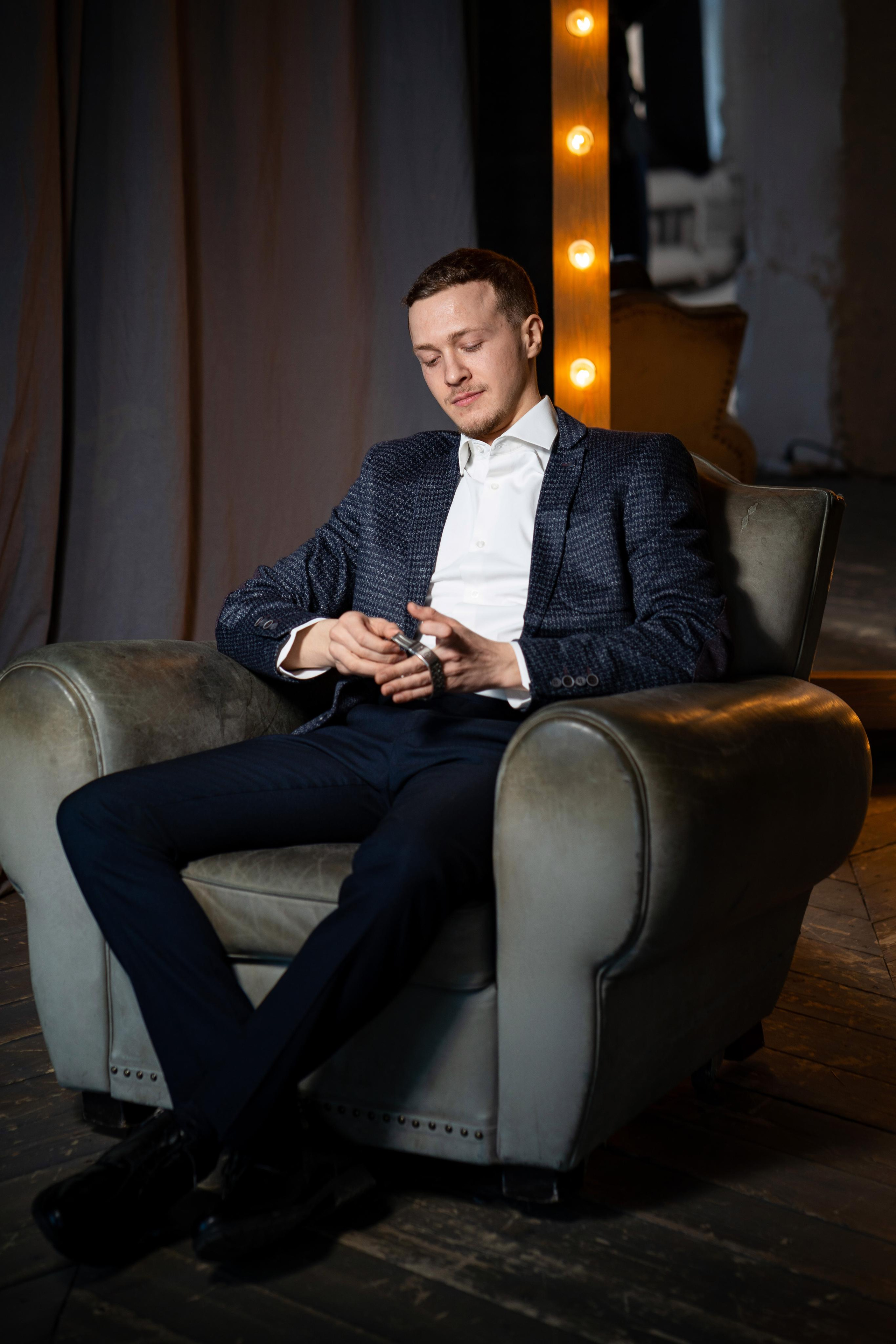 Портретная фотосессия для парня в Москве