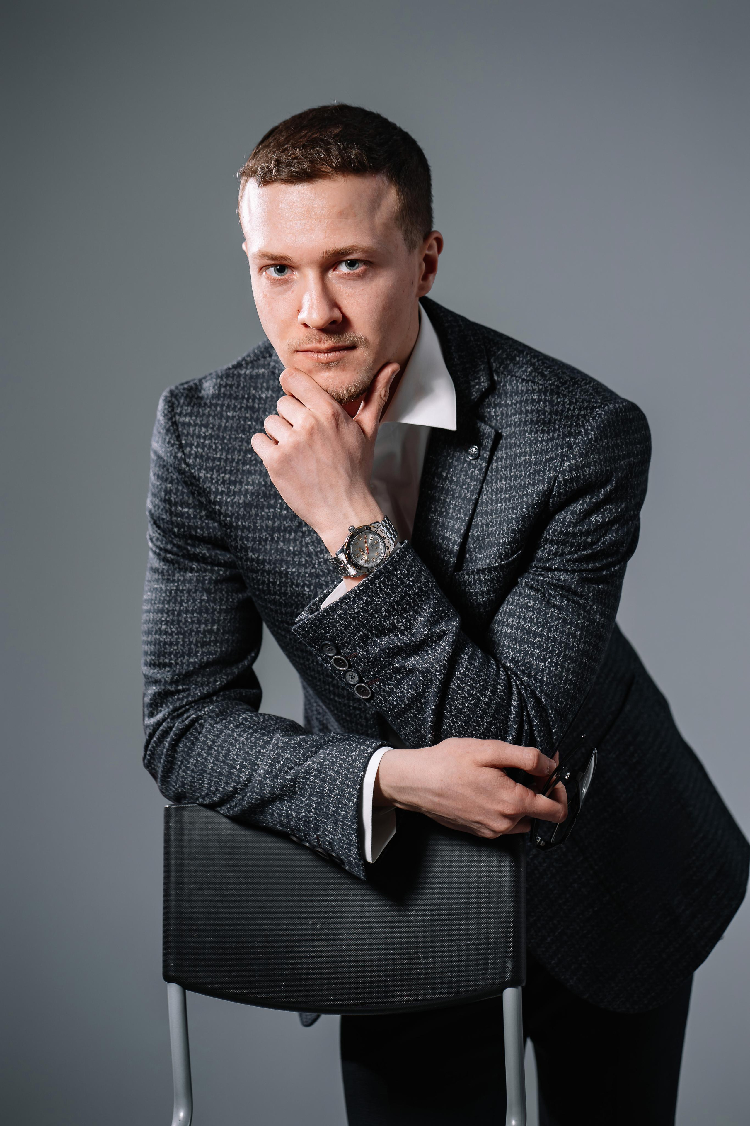 Портретная фотосессия для парня в Москве