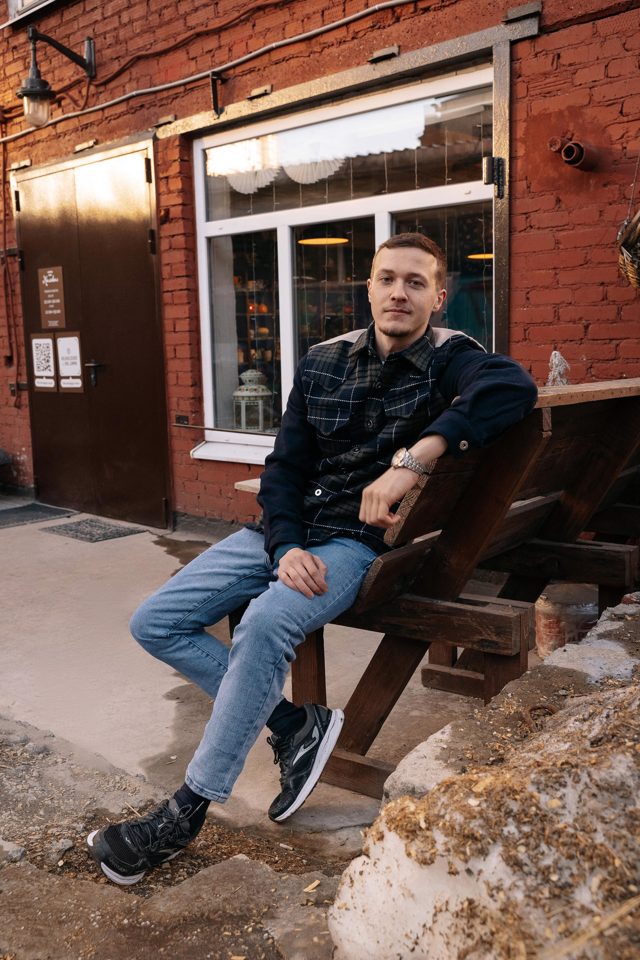 Портретная фотосессия для парня в Москве