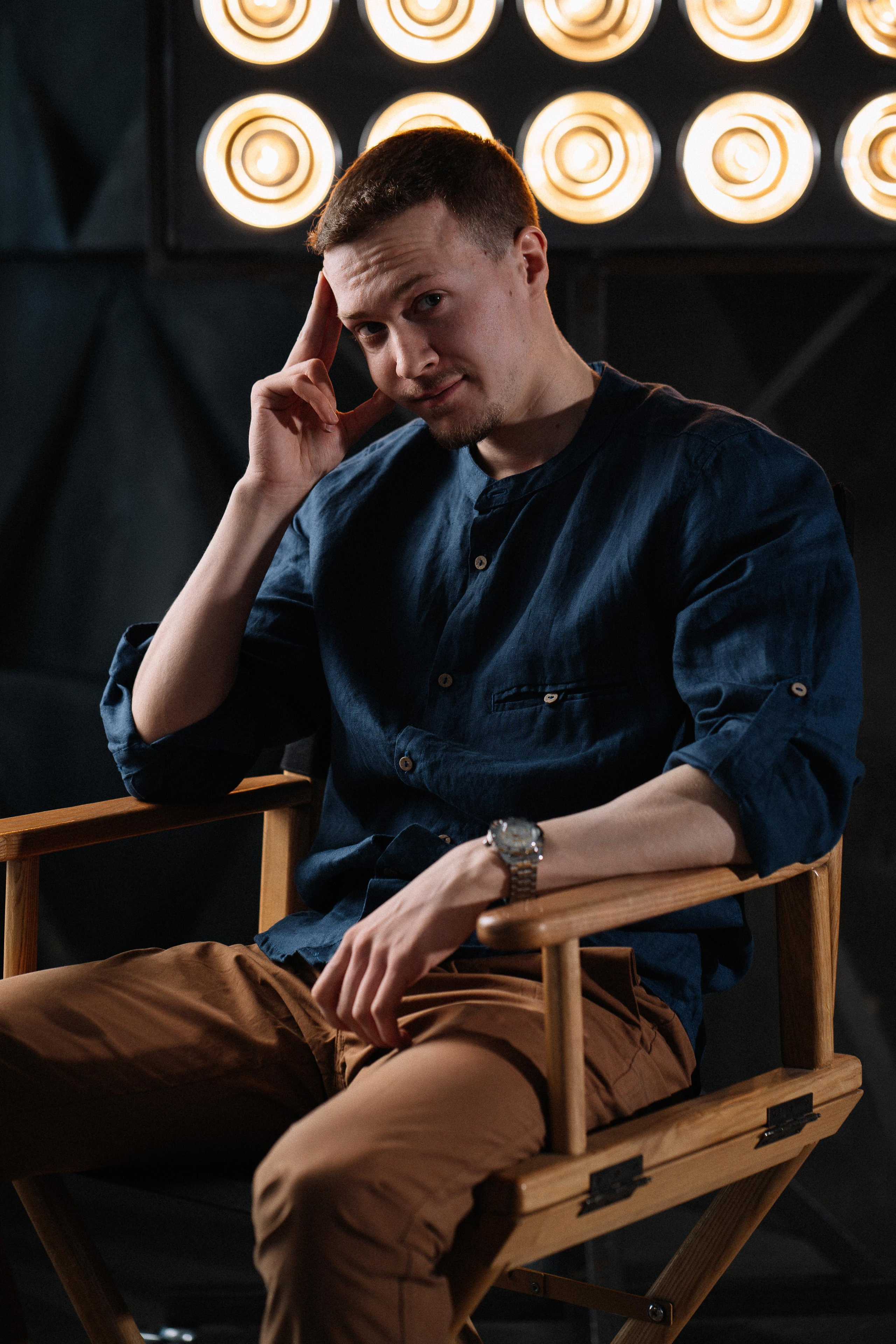 Портретная фотосессия для парня в Москве