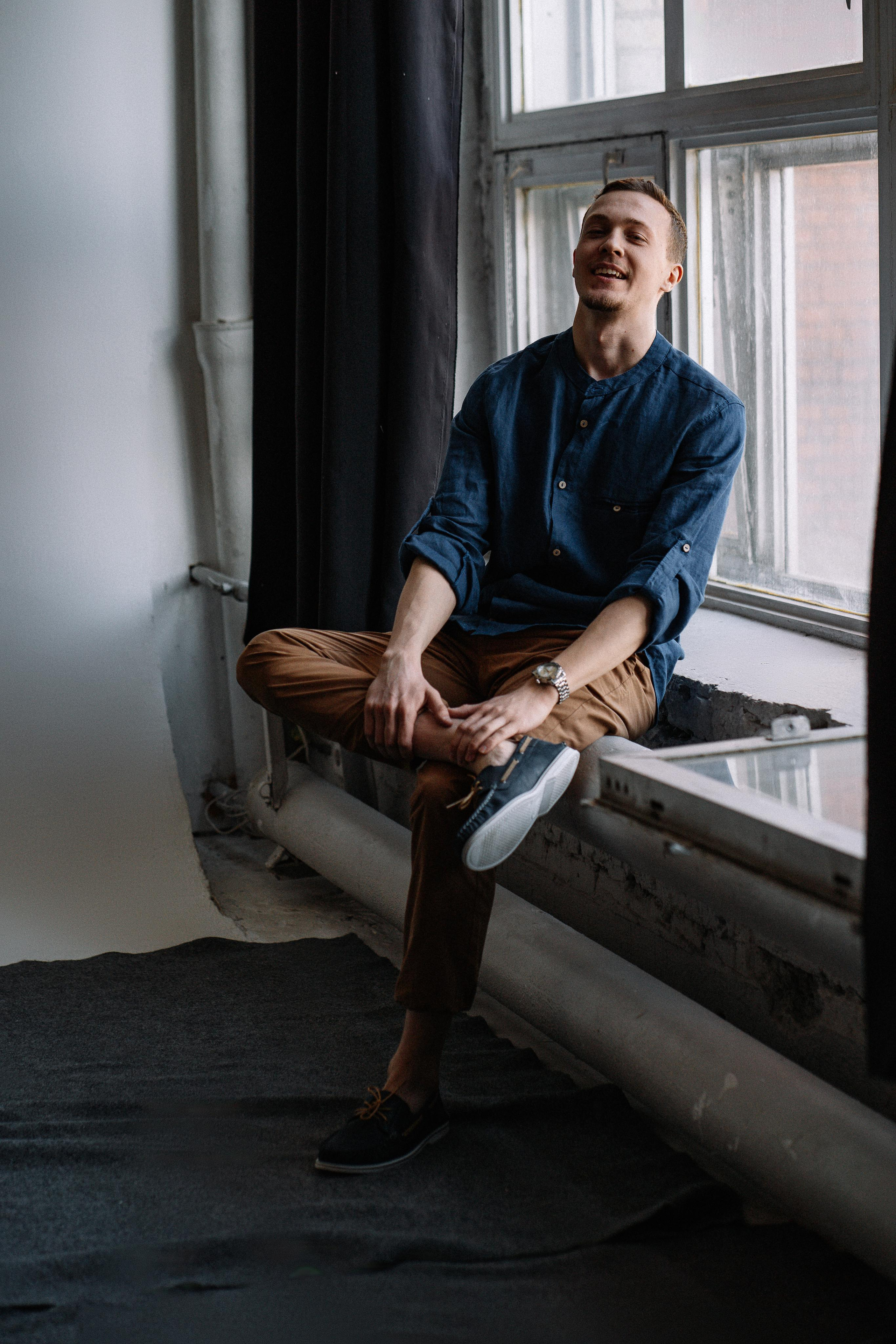 Портретная фотосессия для парня в Москве