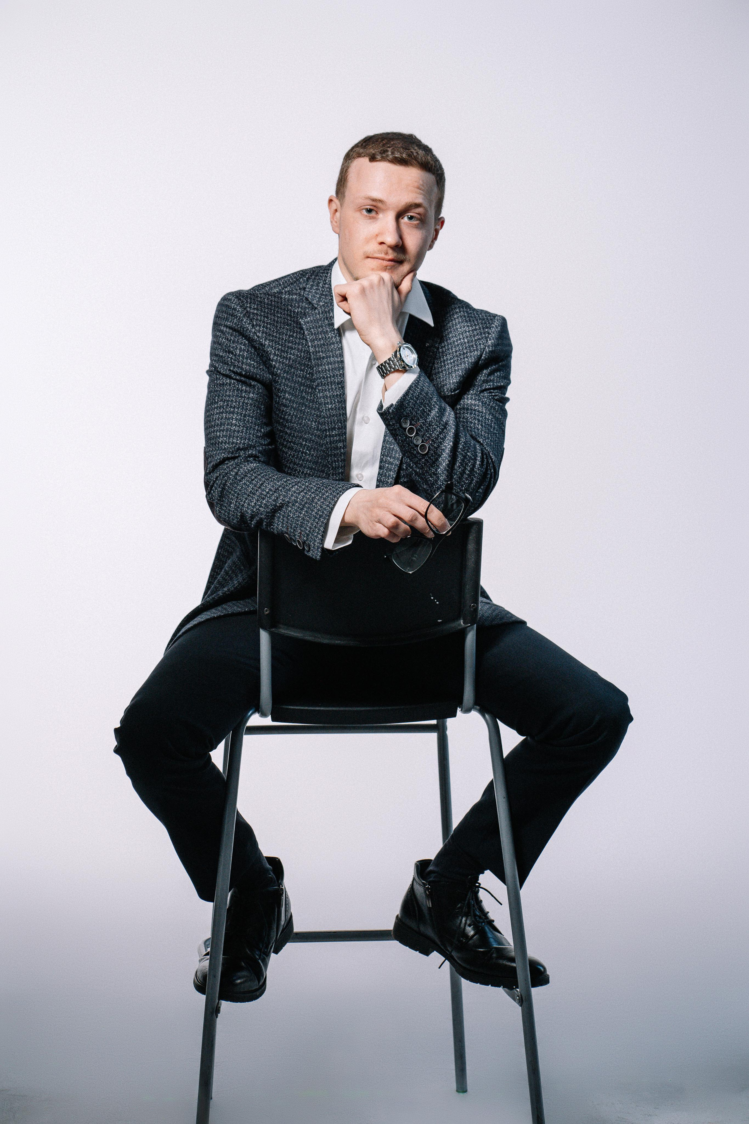 Портретная фотосессия для парня в Москве