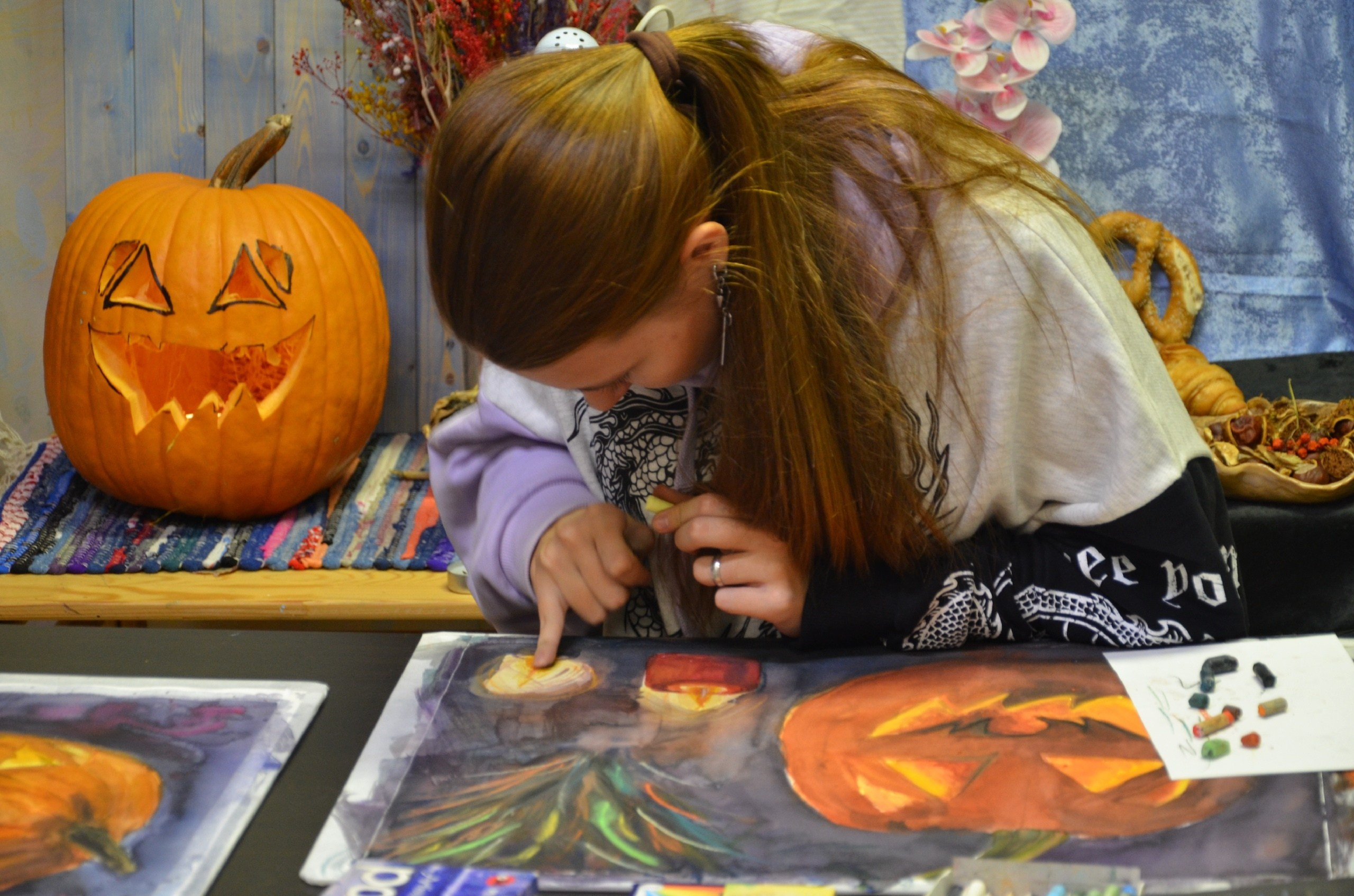 Очень страшные занятия. Изостудия «Мы рисуем!» ♥ Южное Бутово, Москва