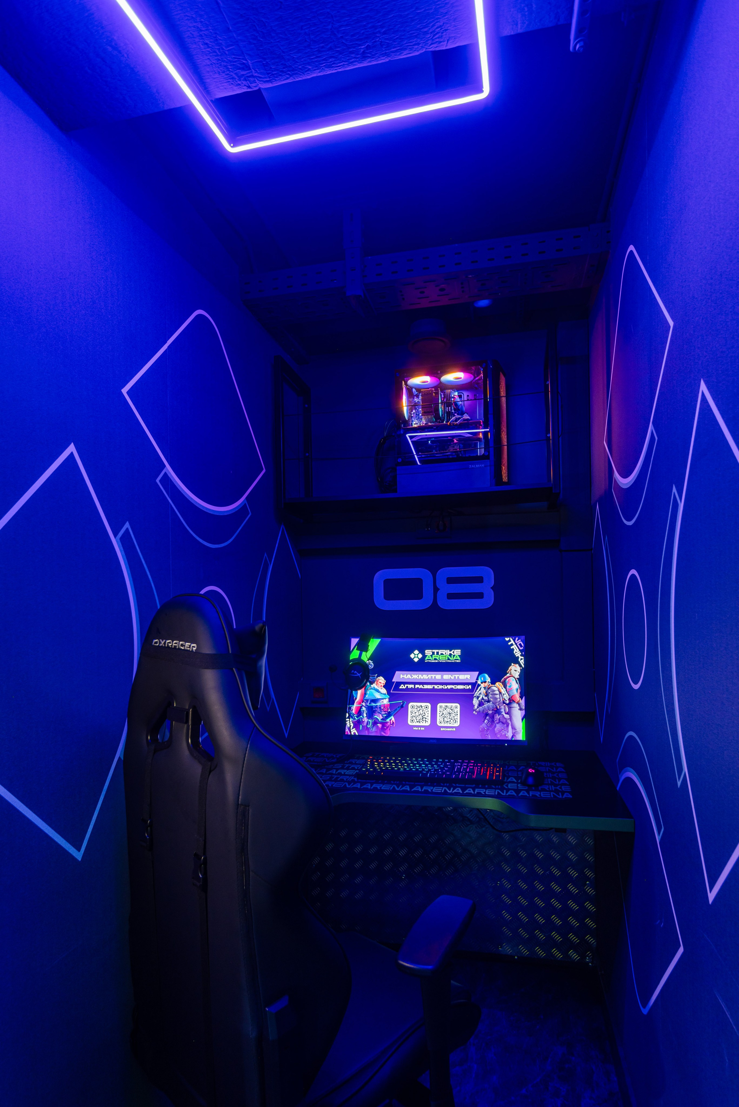 Фотосъемка для компьютерного клуба. Интерьерный и репортажный фотограф в Санкт-Петербурге