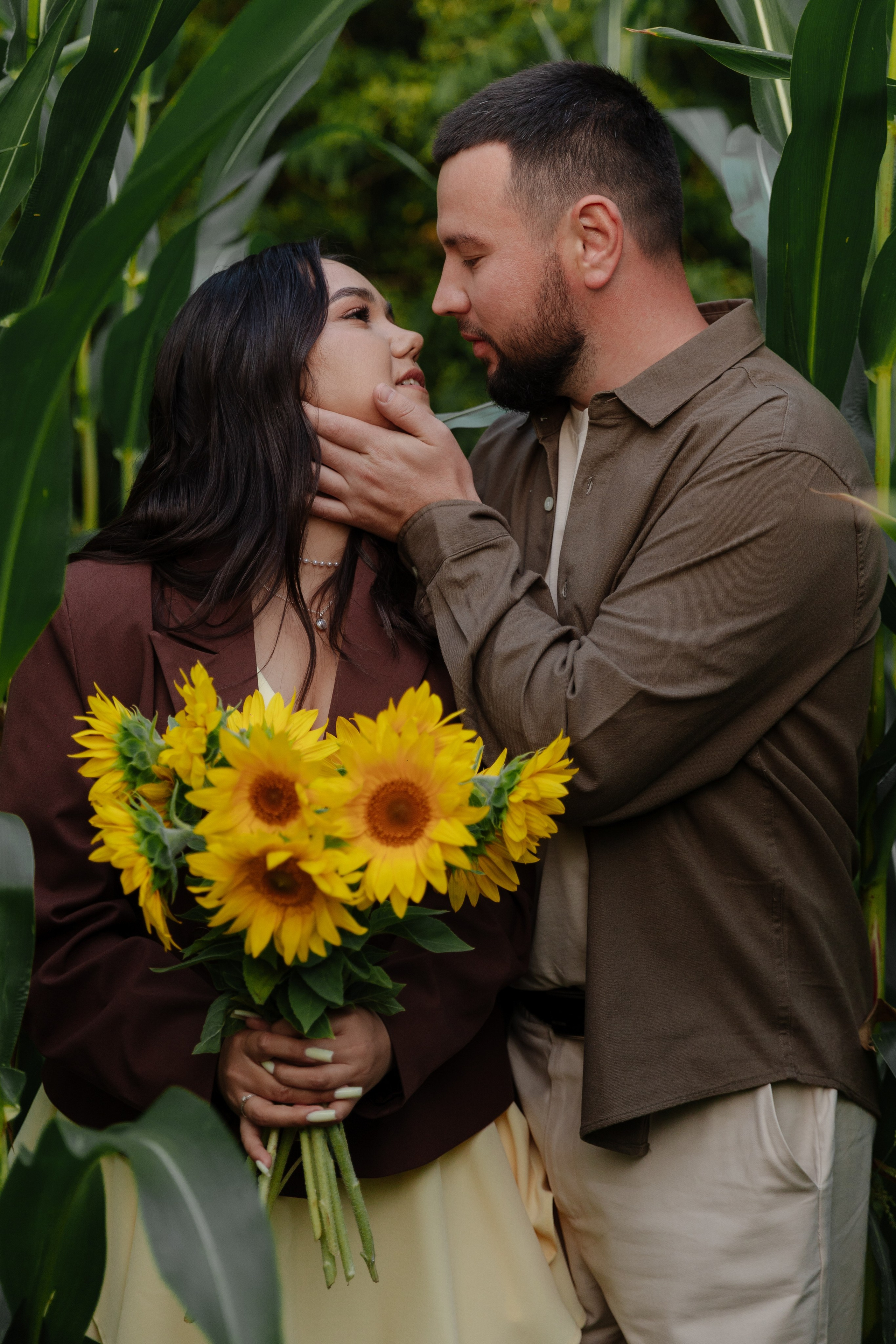 Предсвадебная Подсолнухи. Свадебный и репортажный фотограф г. Чебоксары Евгений Леонидович