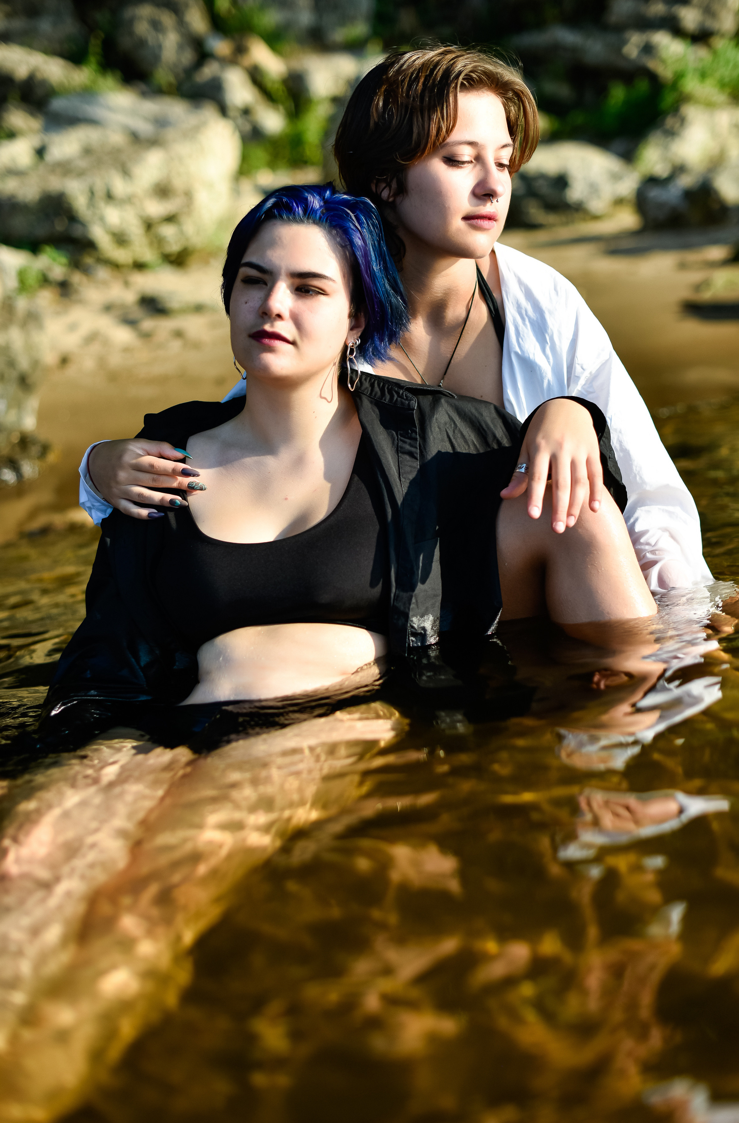 Русалки Аня и Настя