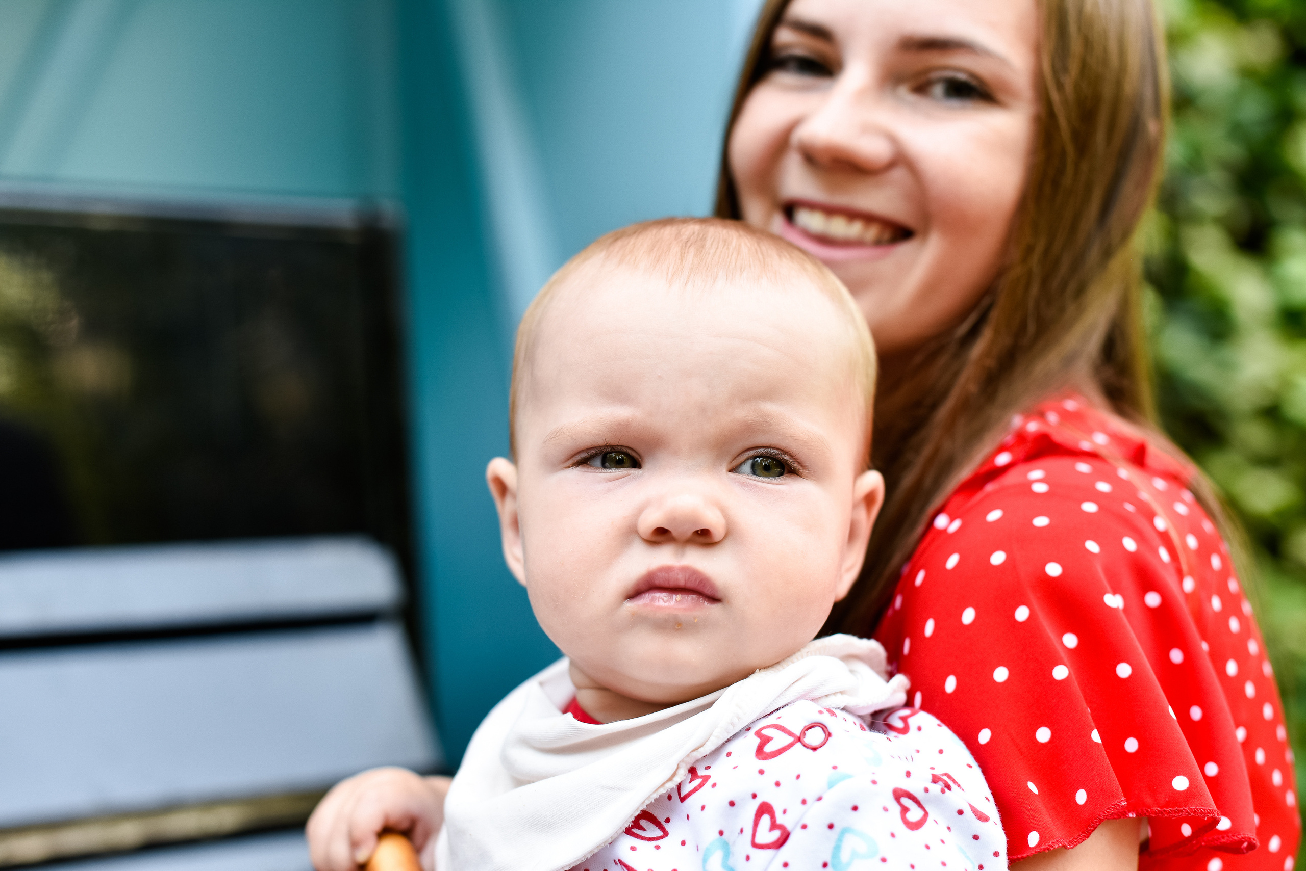 ЛЮба, Оля и маленькие проказницы))))