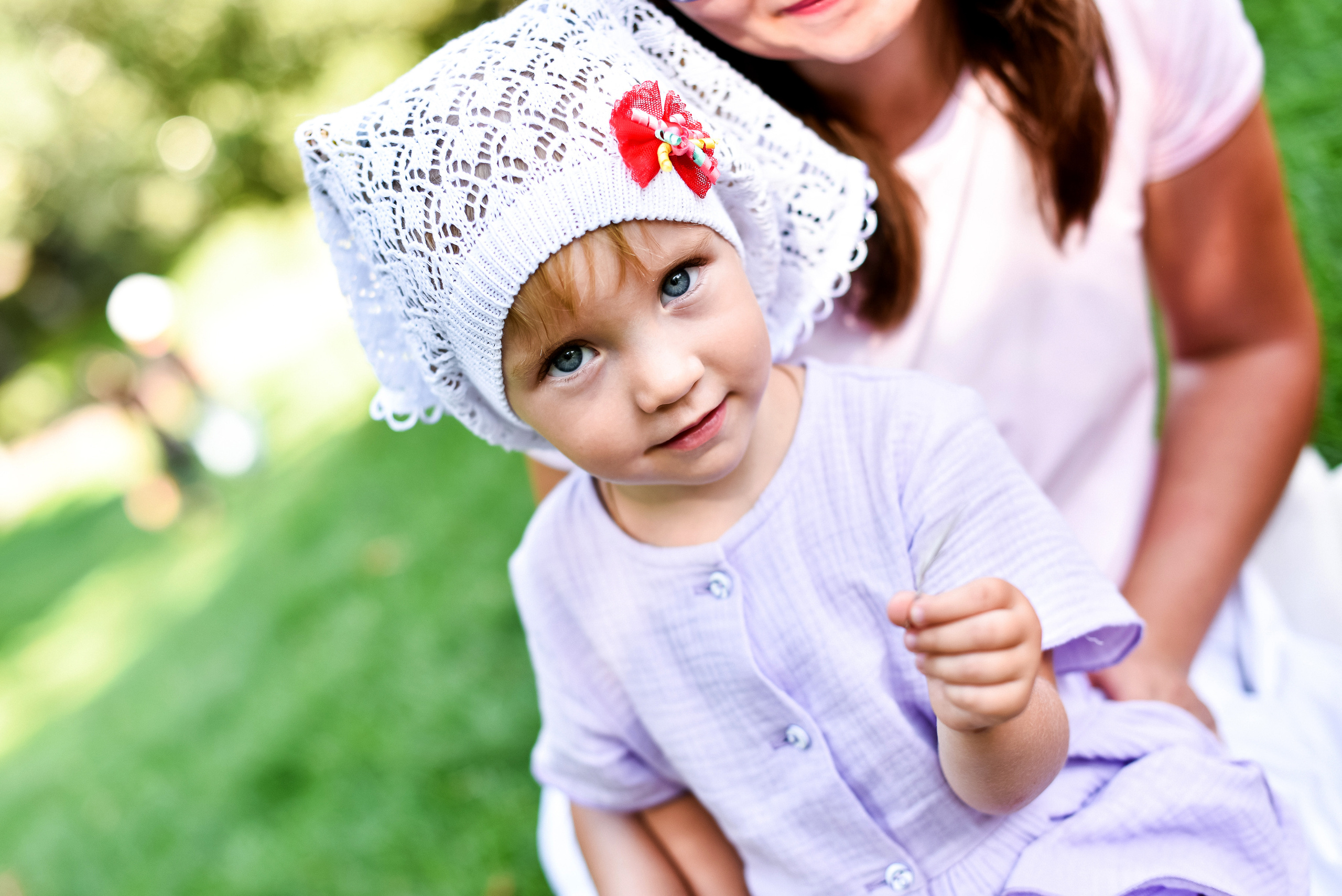 ЛЮба, Оля и маленькие проказницы))))