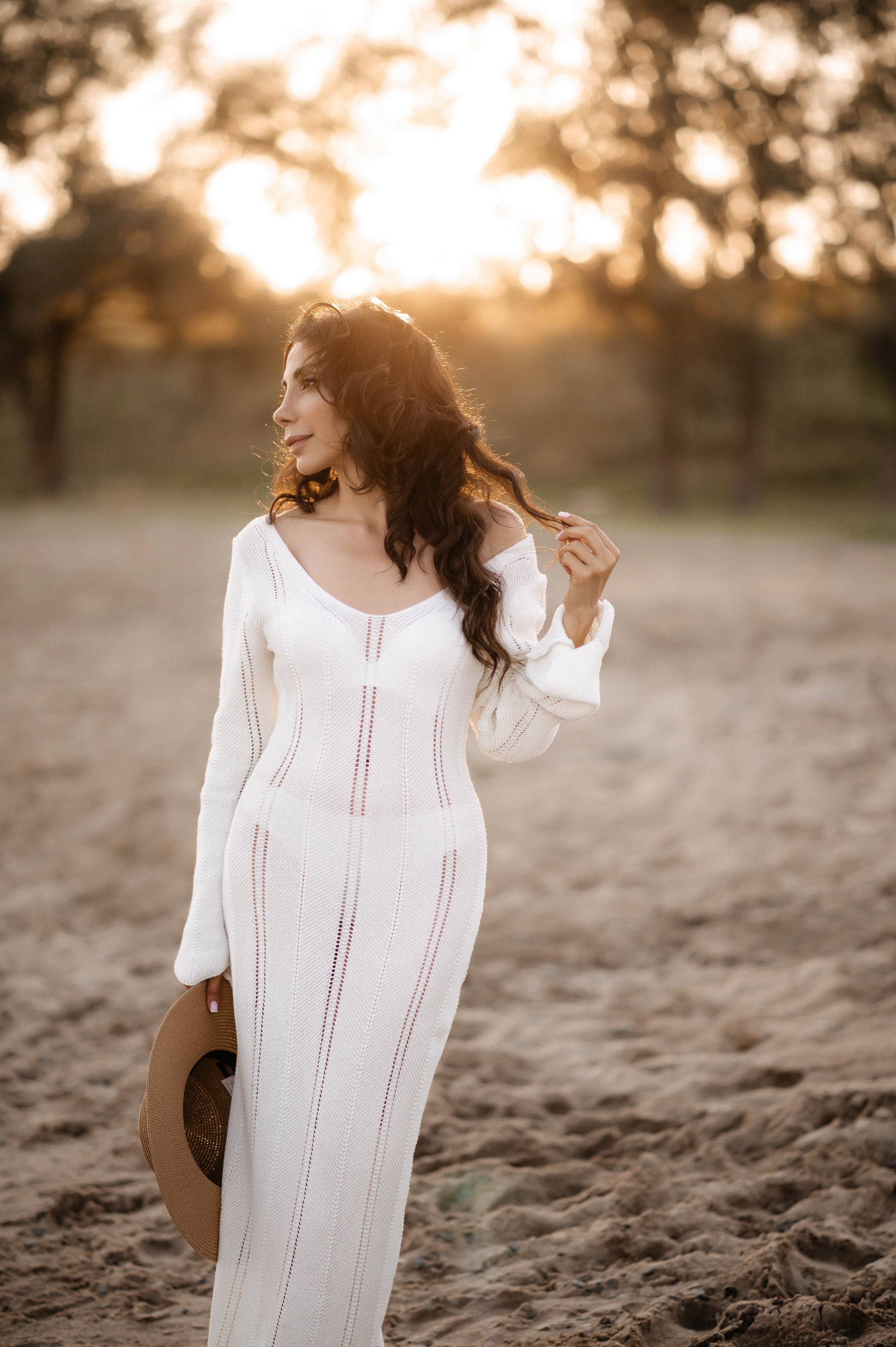 Закат на пляже. Главная