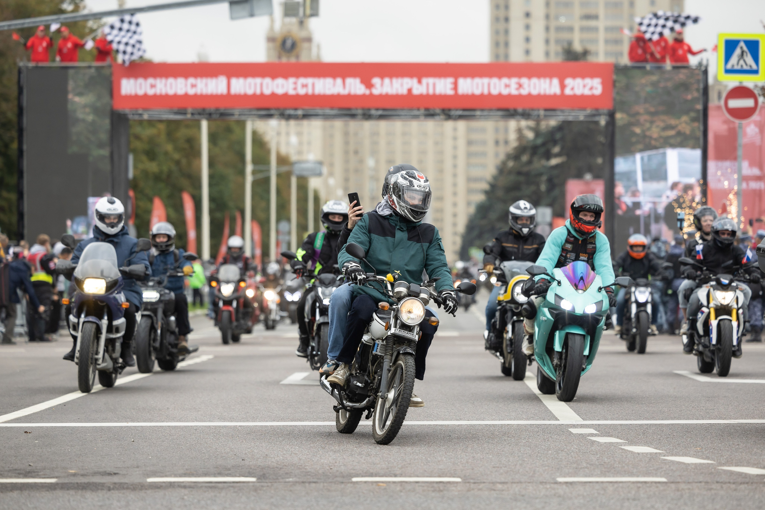 13-й Московский Мотофестиваль. Фотограф Владимир Охрименко