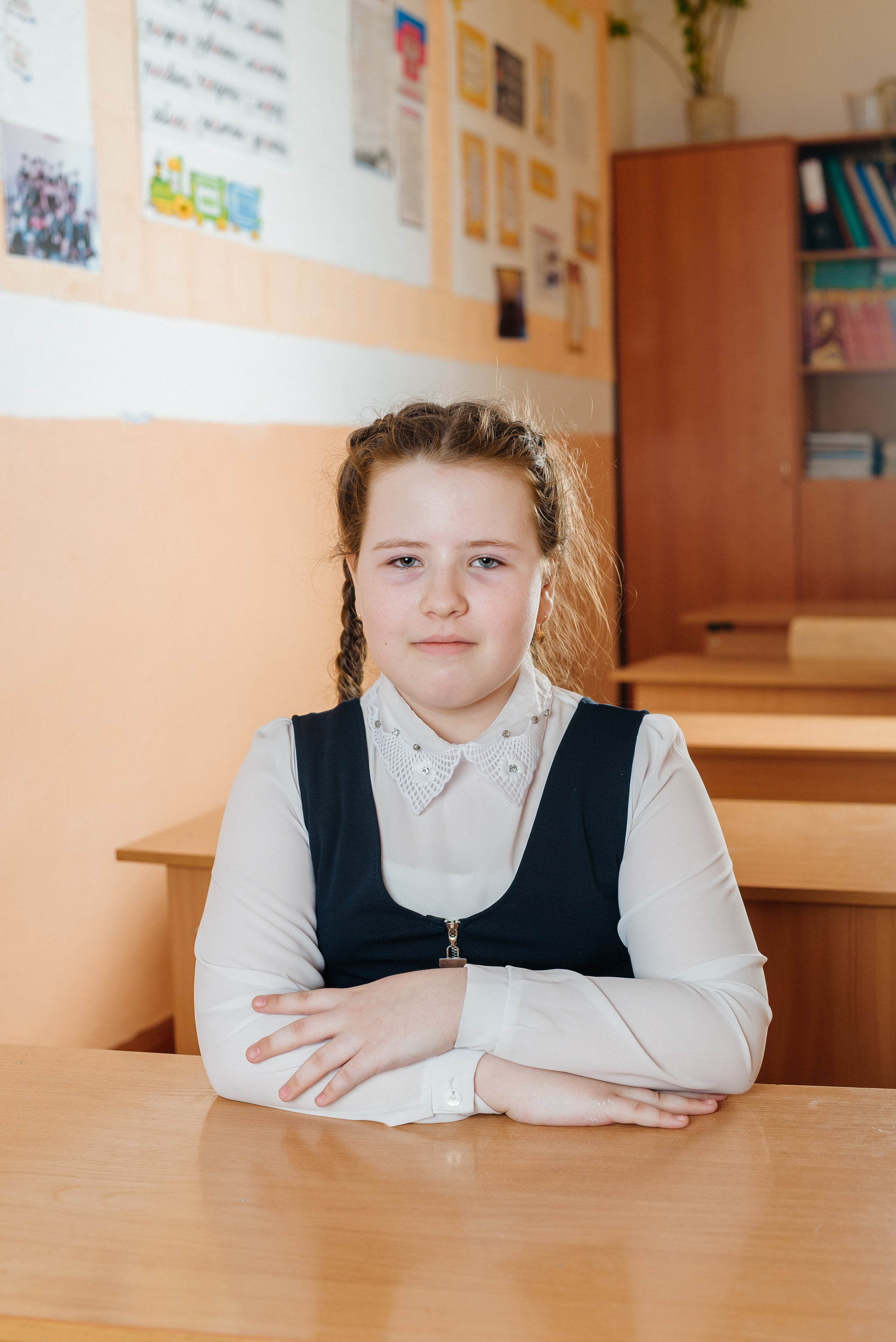 Портреты за партой. Семейный фотограф в Барнауле