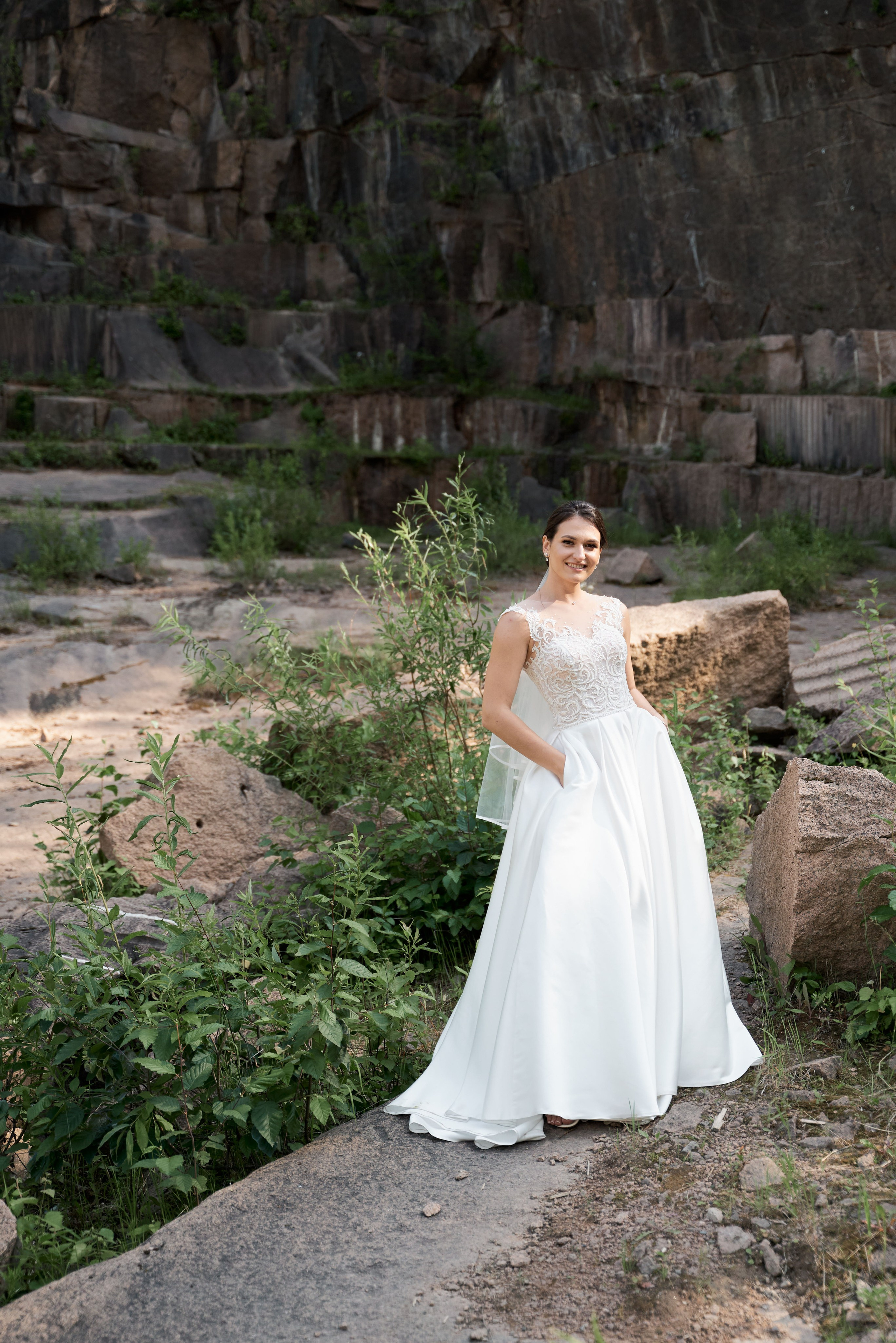 Гранитный карьер. Свадебный фотограф Александр Браво