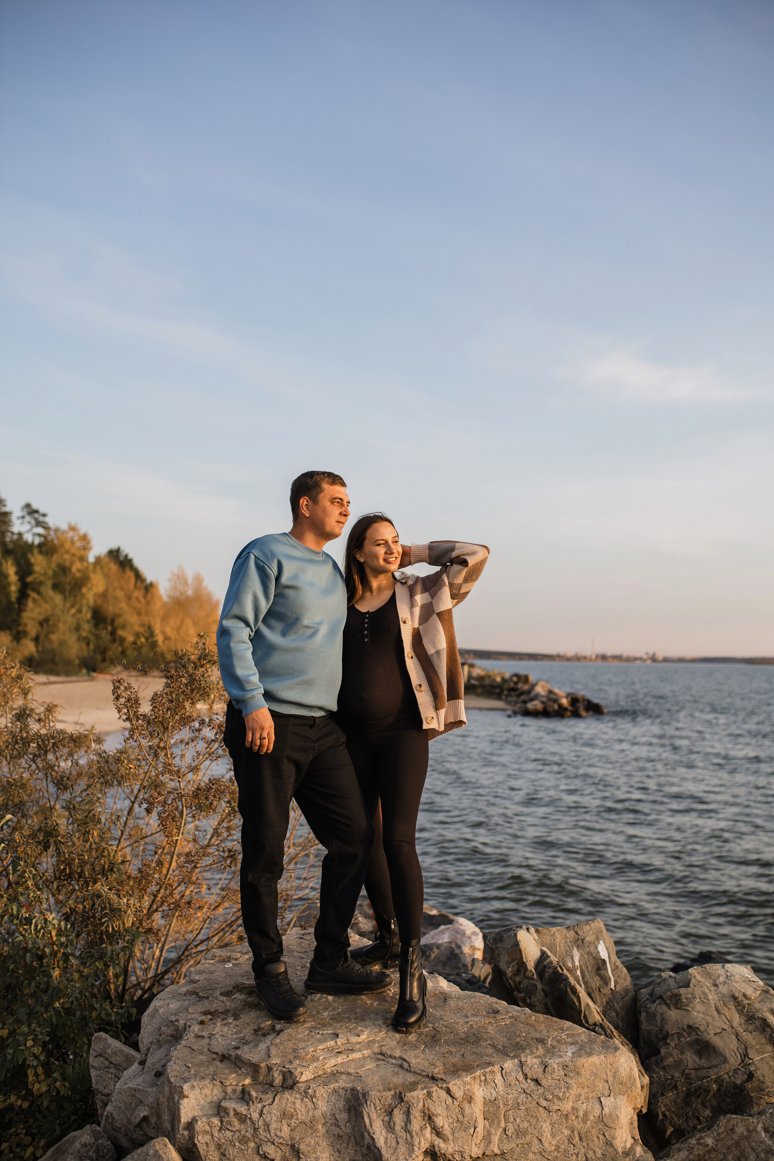 На берегу. Свадебный фотограф в Новосибирске Анжелика Шамсутдинова