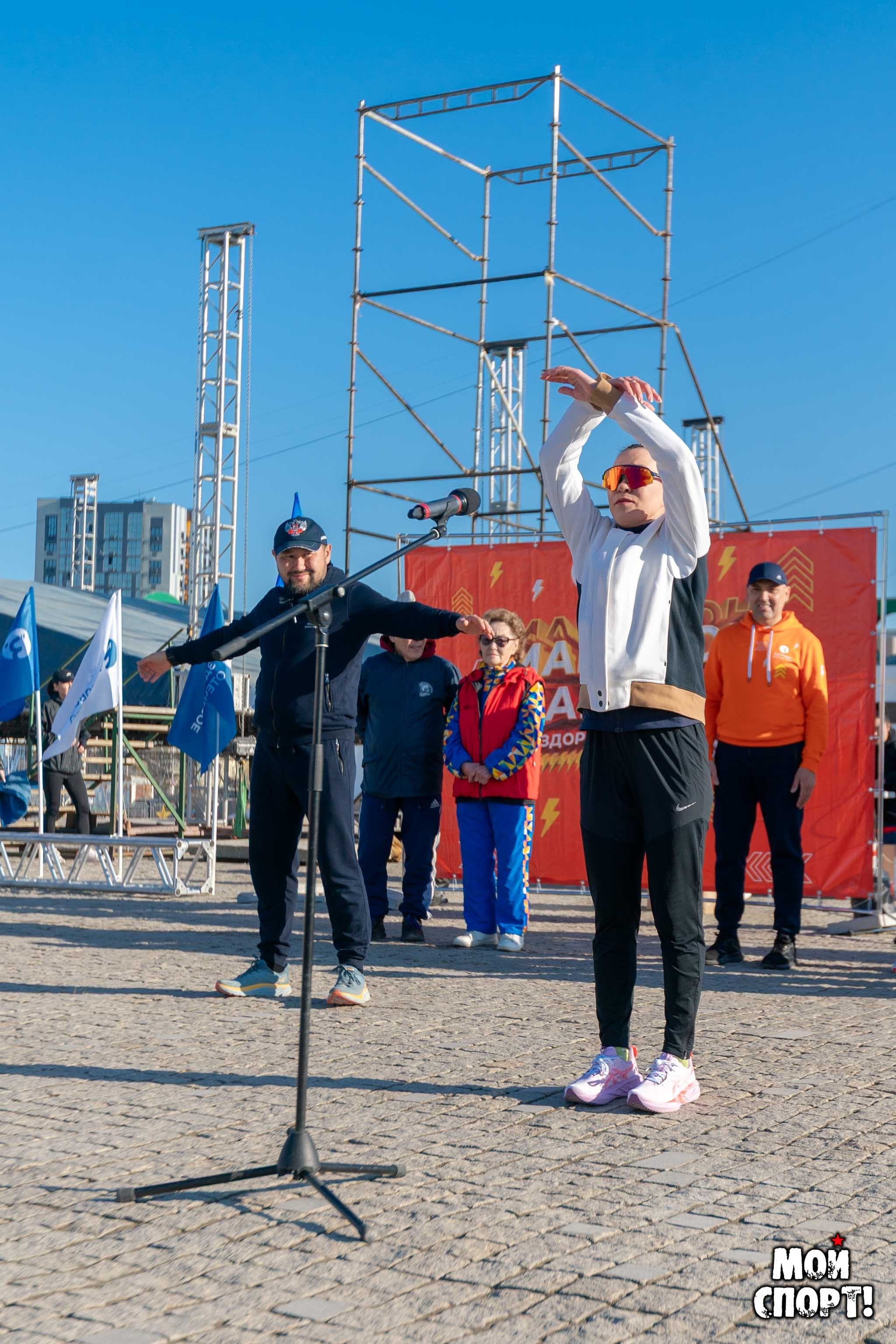 Утренние зарядки: открытие сезона. Студия «Мой Спорт!» — все о спорте в Якутии