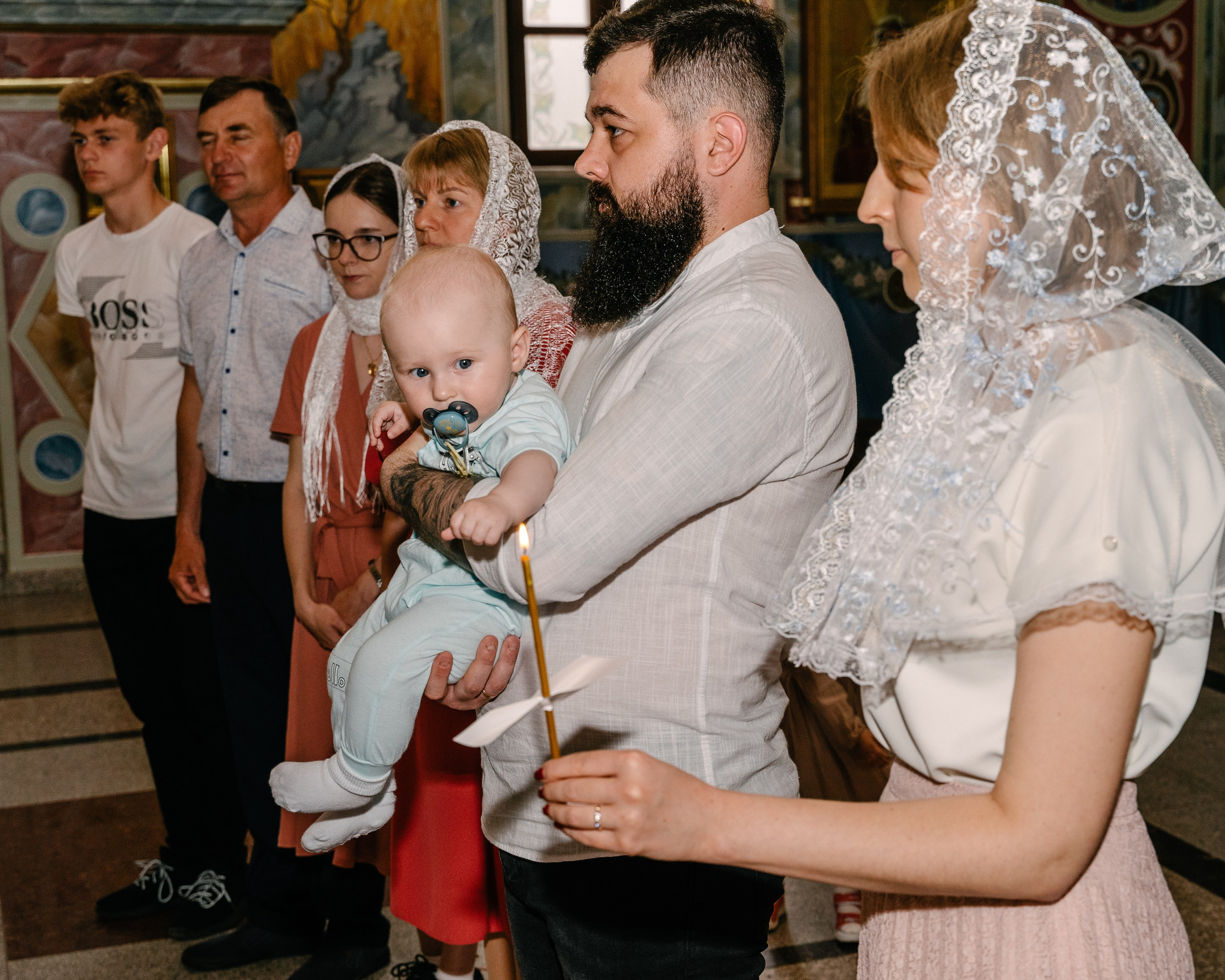 Крещение Федора. Свадебный фотограф Юлия Копылова