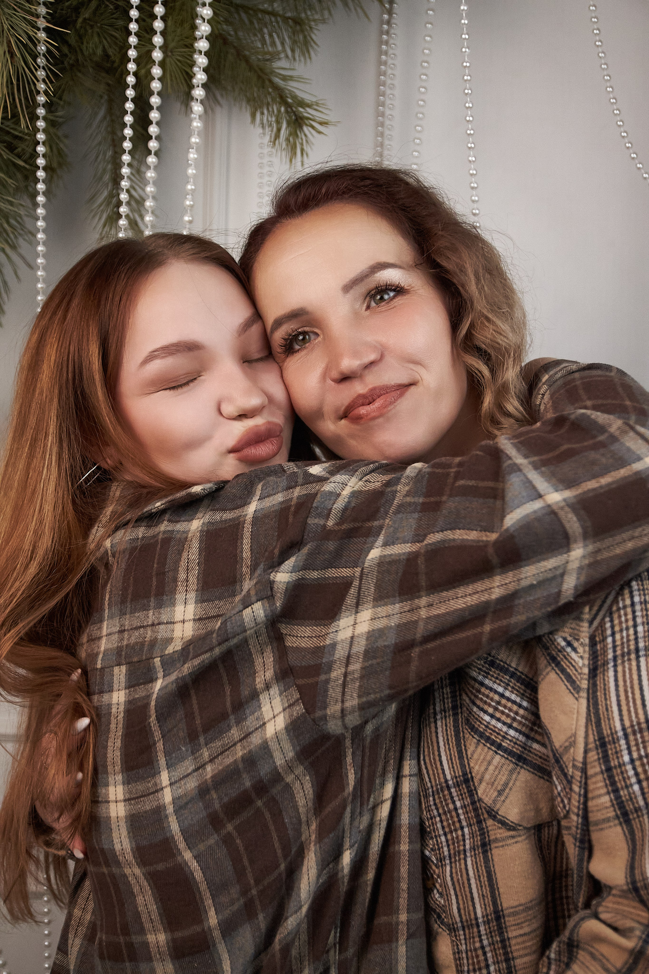 Новогодняя семейная съёмка. Фотограф Анна Буторина Киров