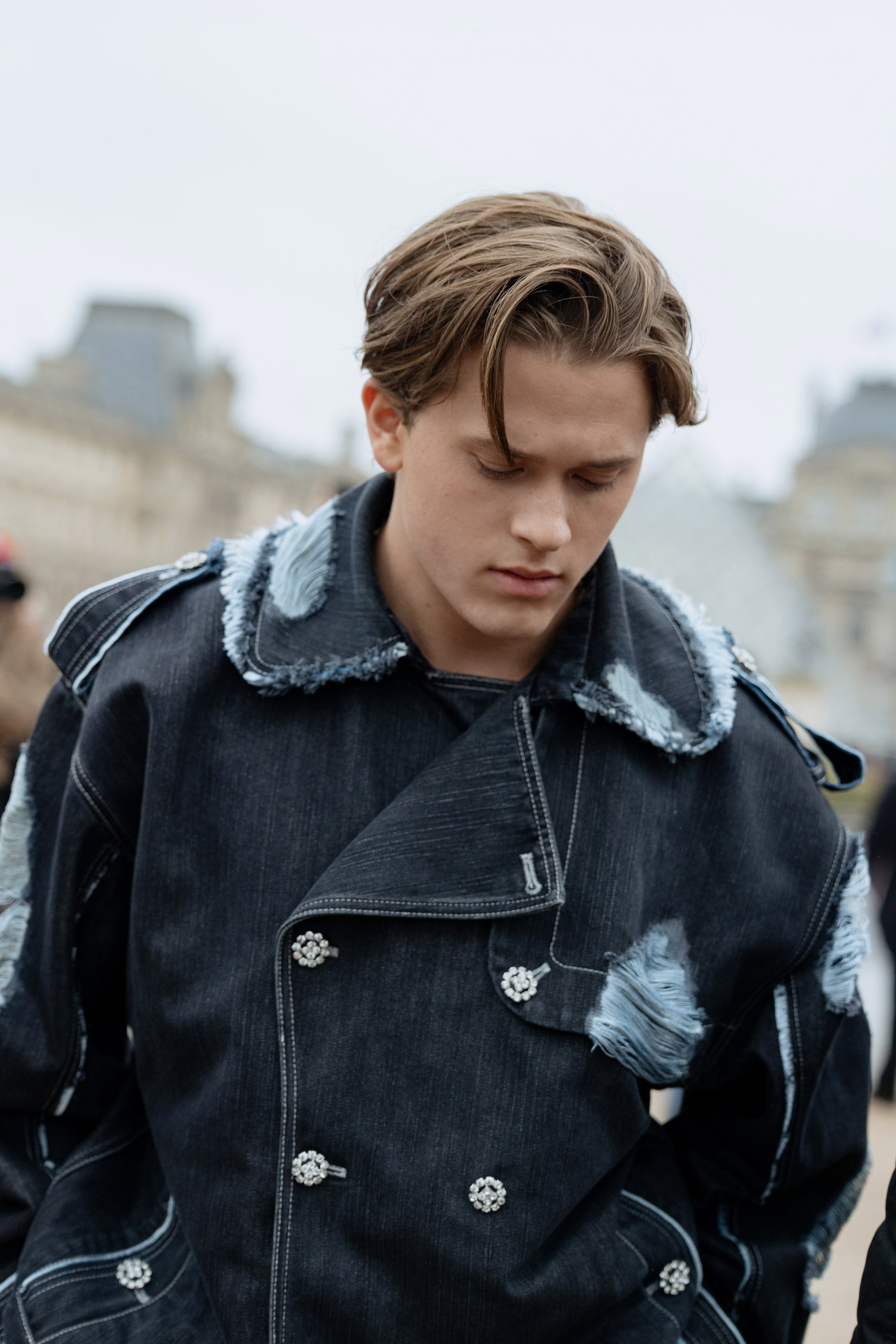 OFF WHITE PFW WOMENSWEAR FALL-WINTER 24/25. Photographer in Milan Ivan Goncharov