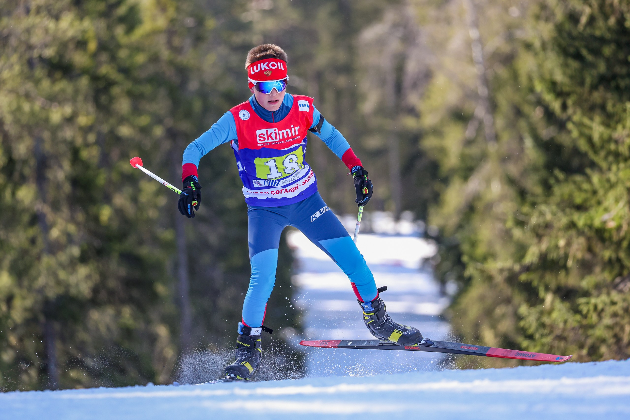 Биатлон. Спортивный репортаж