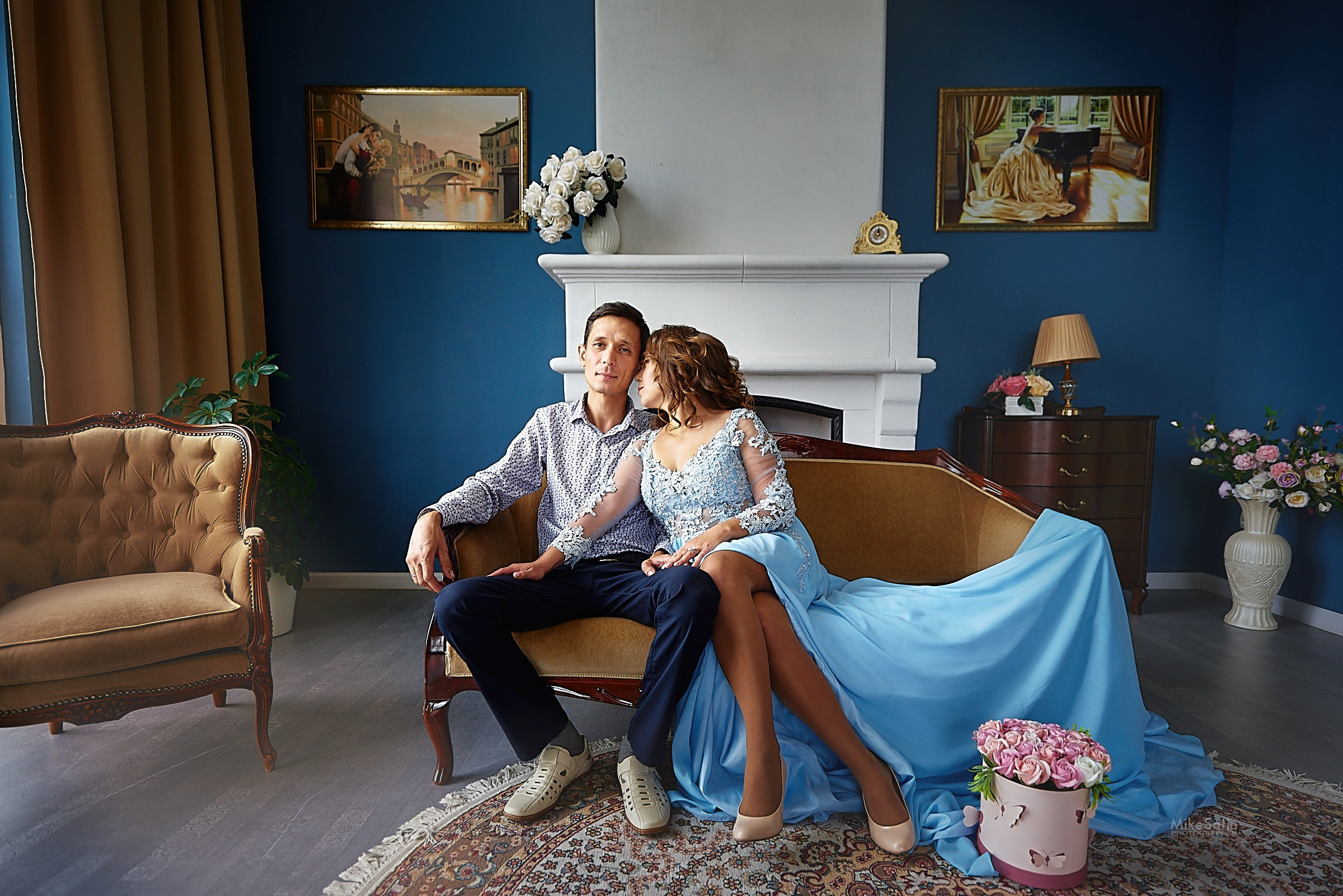 Семейная съёмка в студии