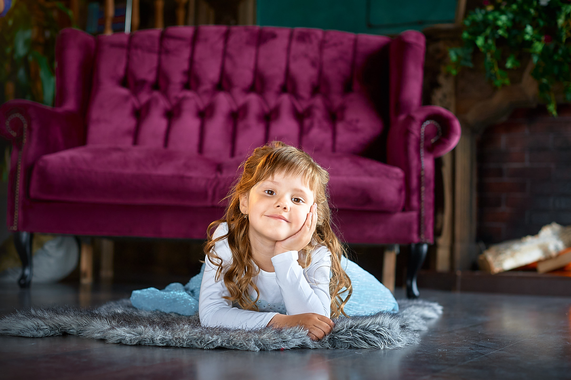 Семейная съёмка в фотостудии