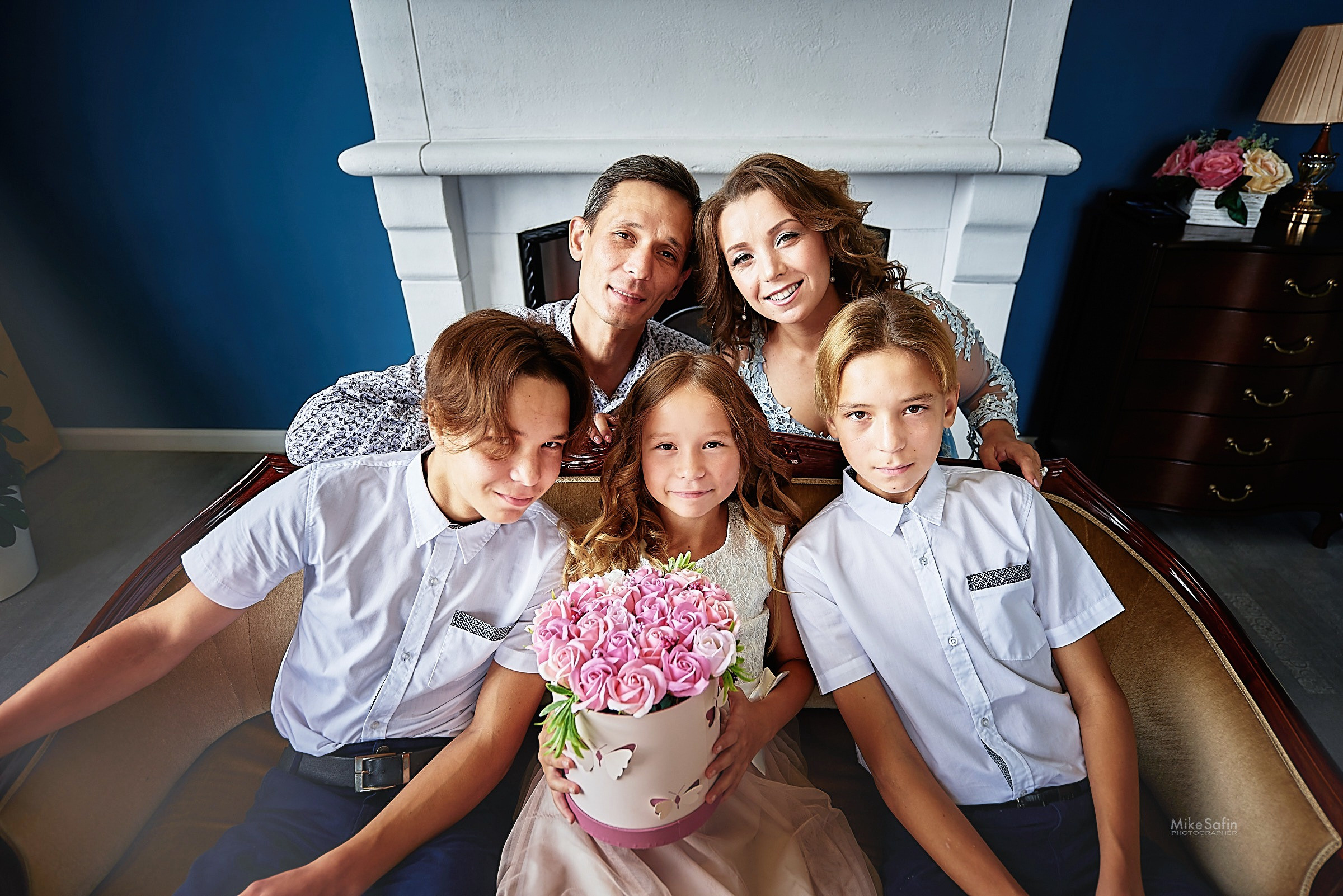 Семейная съёмка в студии