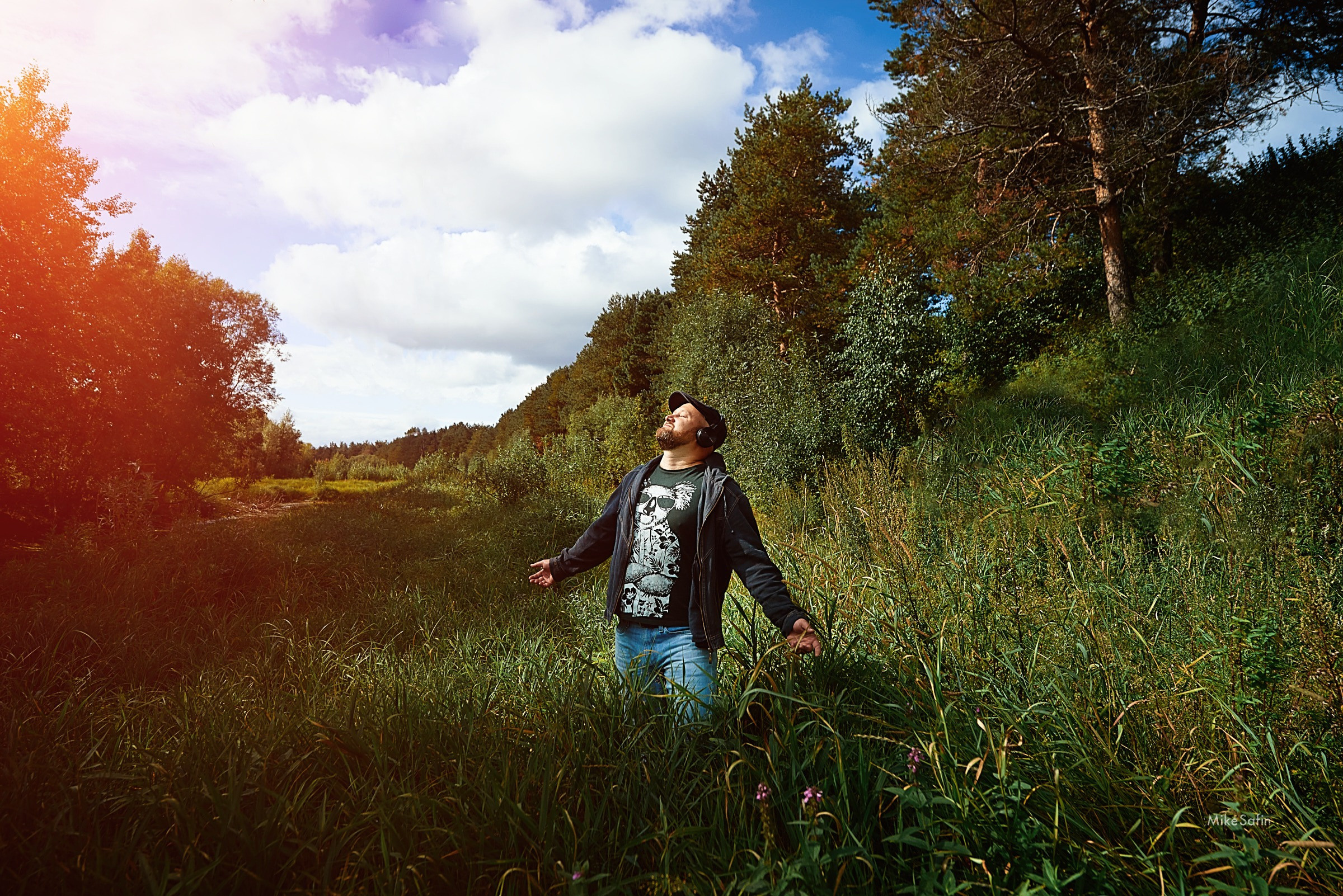Мужская фотосессия на природе в Сургуте — профессиональная фотография для мужчин
