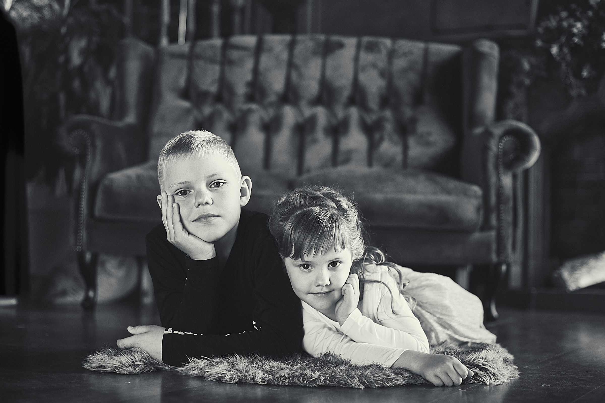 Семейная съёмка в фотостудии