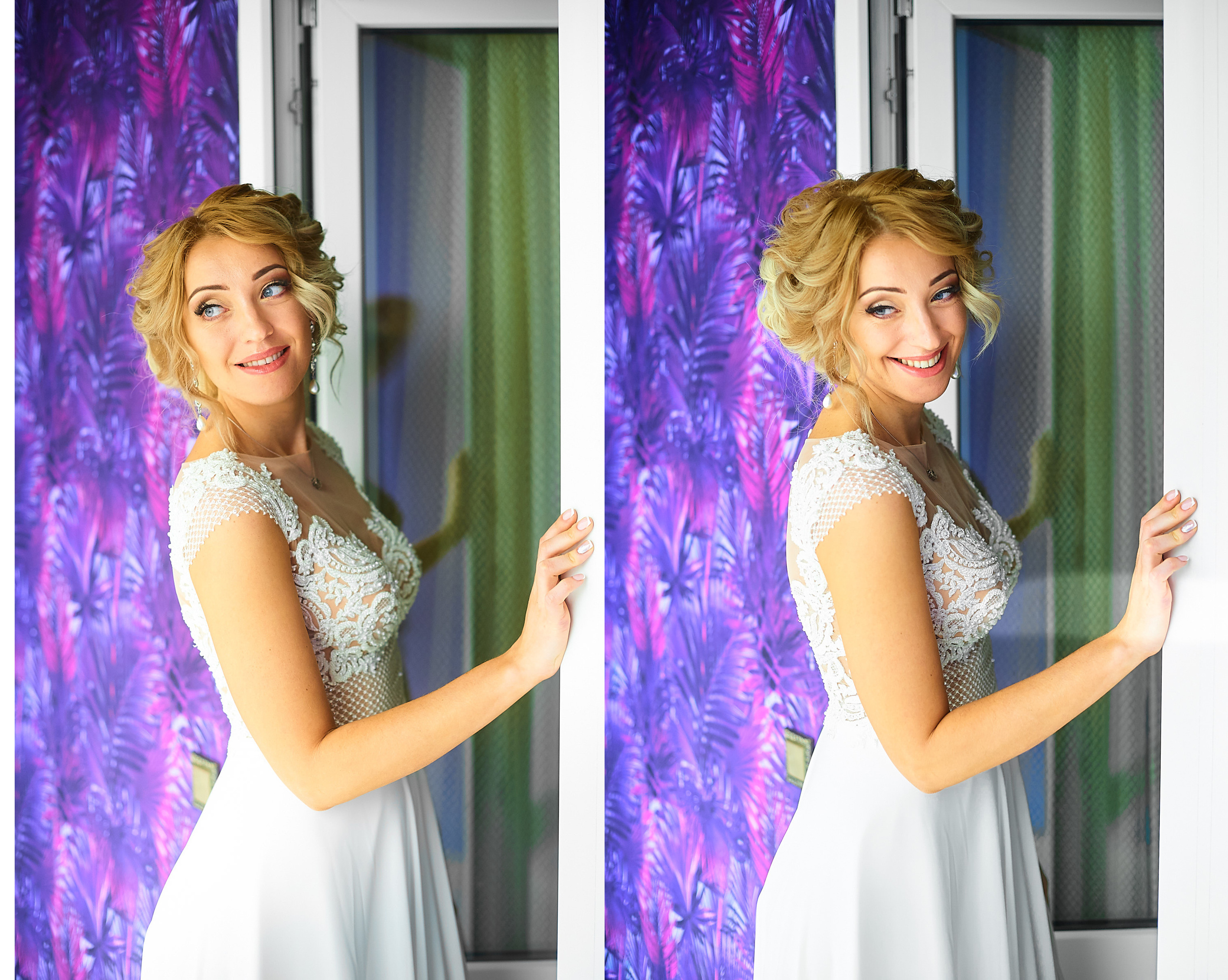 Свадебные фото у озера на природе Сургут