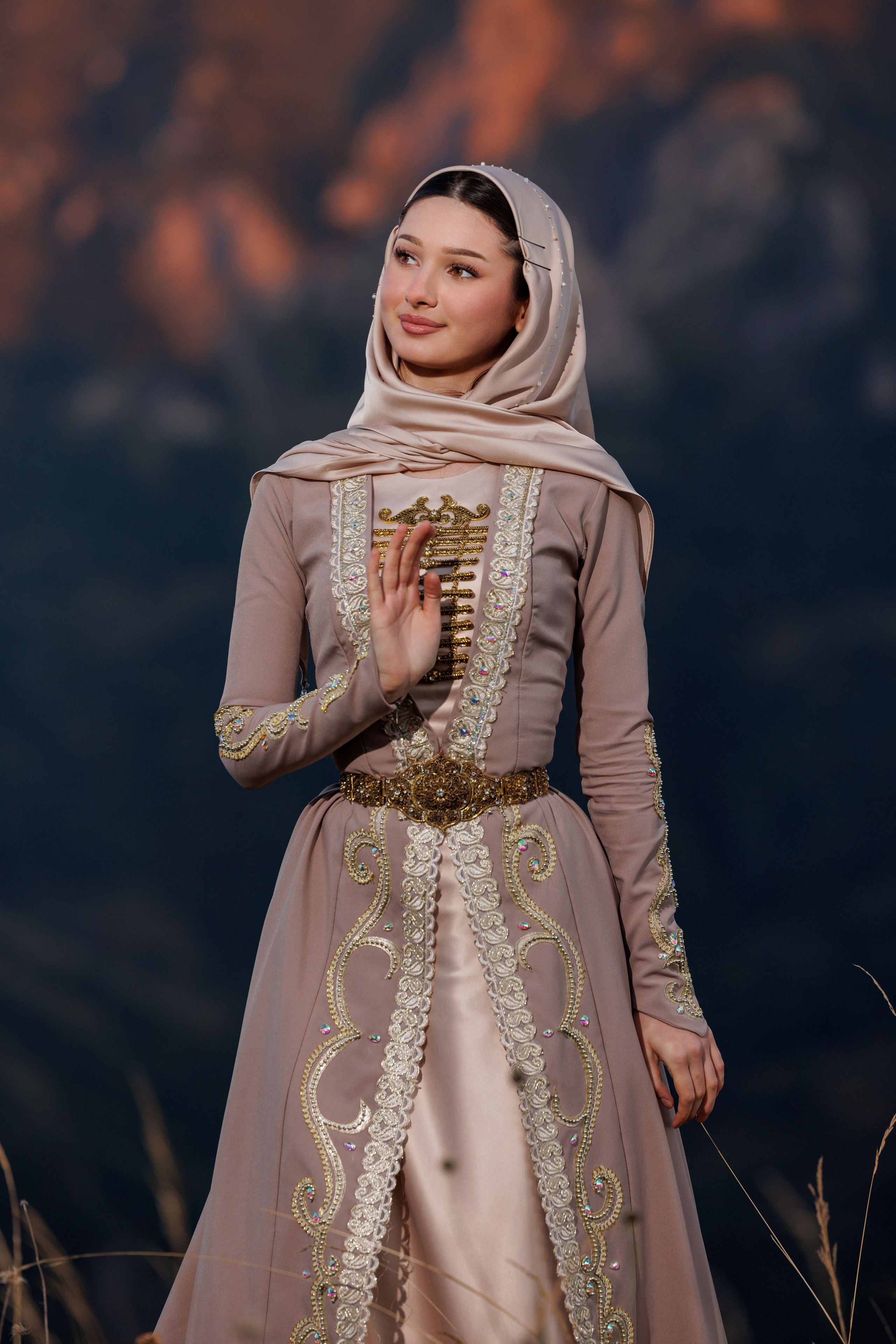 Фотосессия в Галанчоже с Анжелиной Дудаевой. Taysumoff