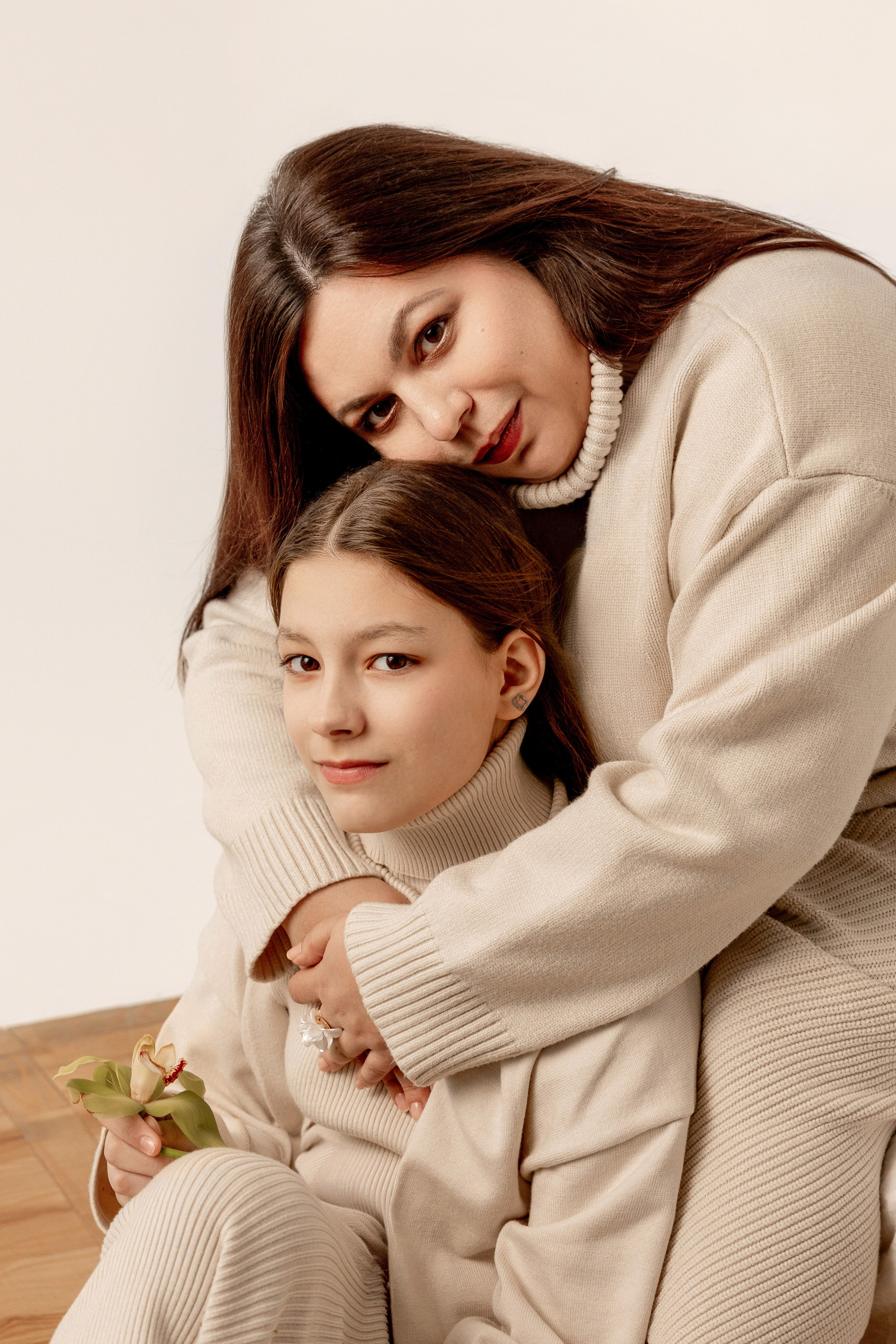 Мама и дочь. Фотограф Екатерина Голицына