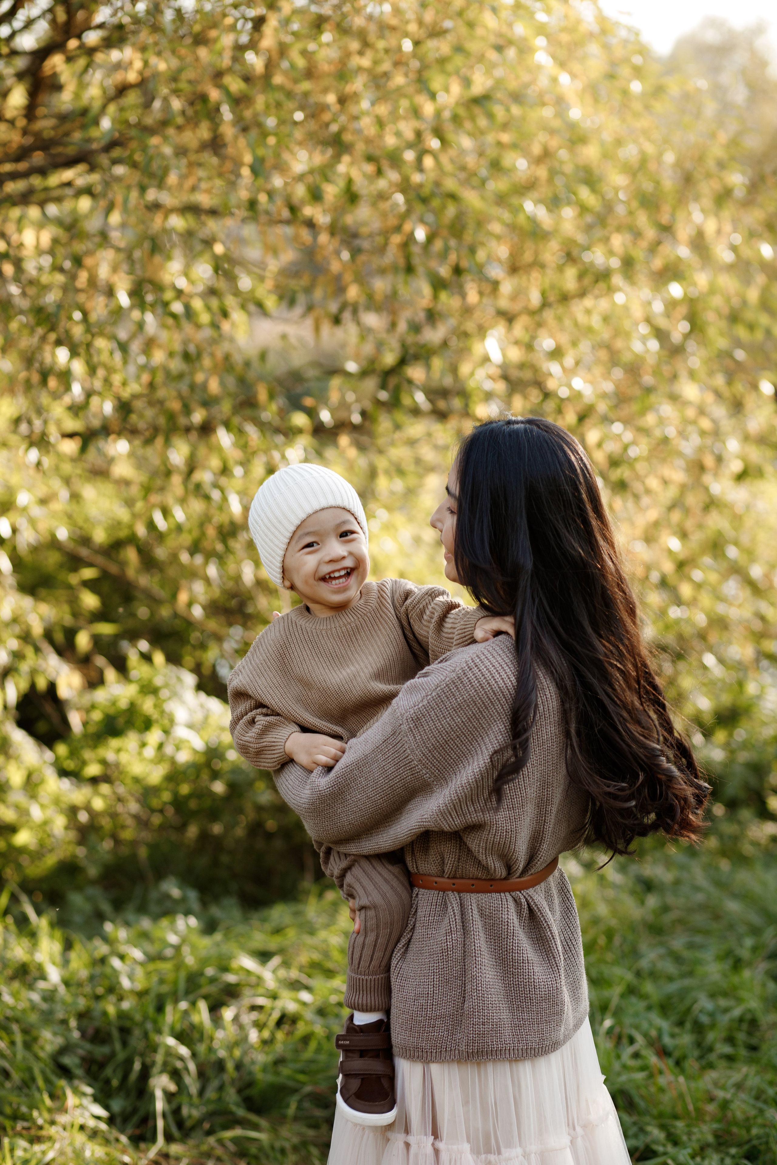 Осенняя семейная фотосессия в усадьбе Валуево. Фотограф Александра Сыщенко