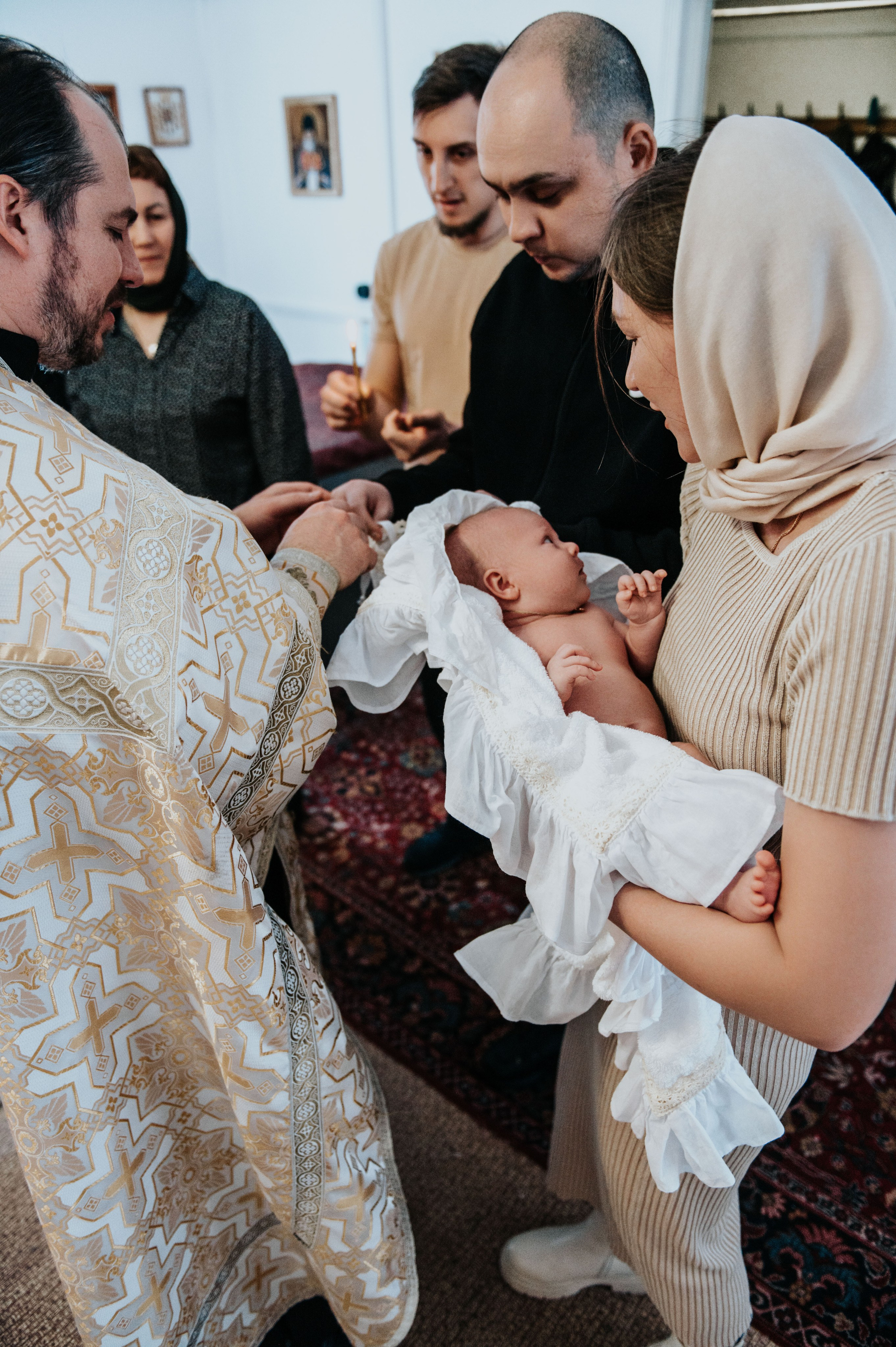 Таинство крещения Мирославы. Фотограф в Сургуте Светлана Гибадуллина