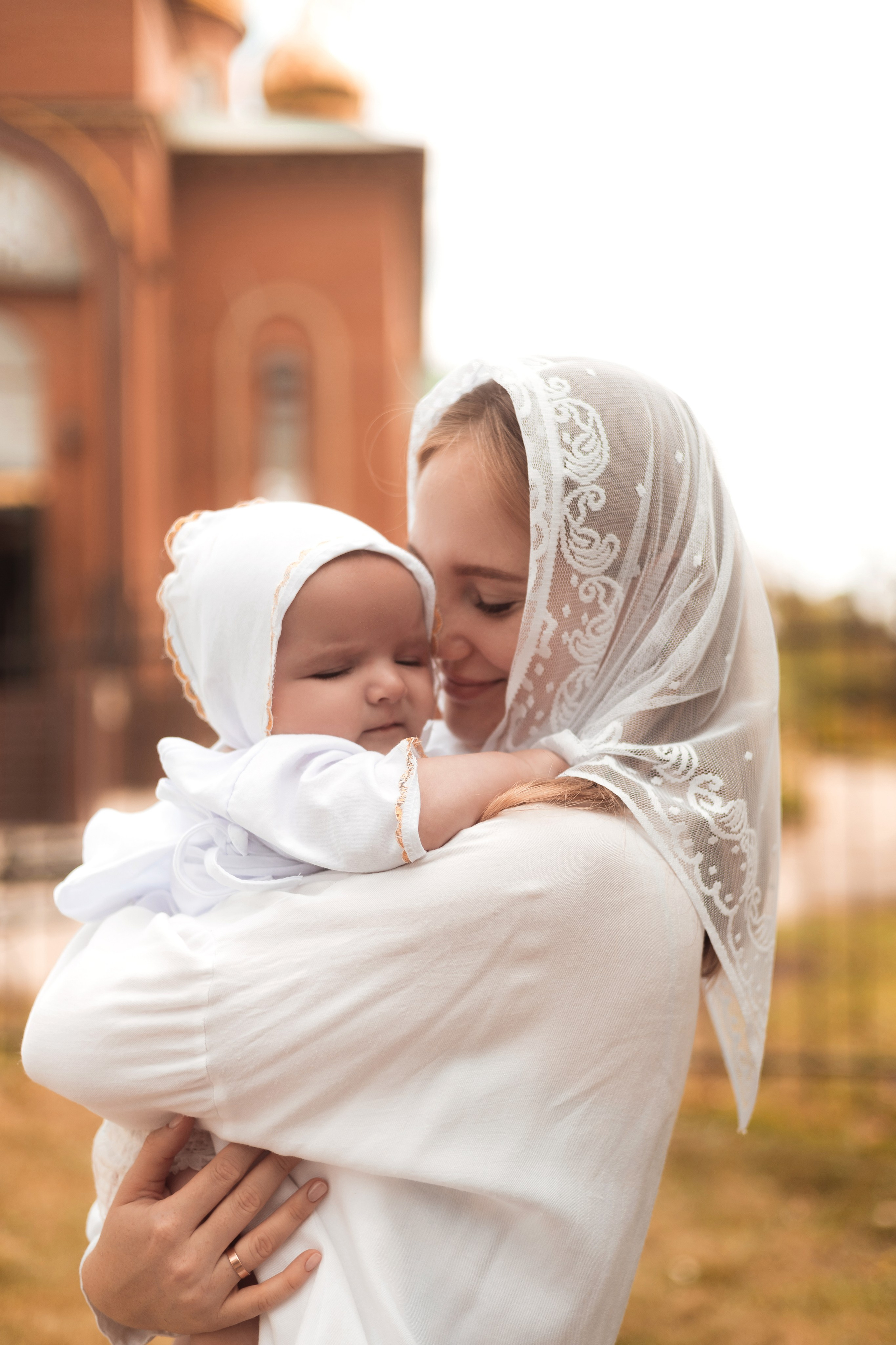 Таинство крещения. Фотограф новорожденных Саратов