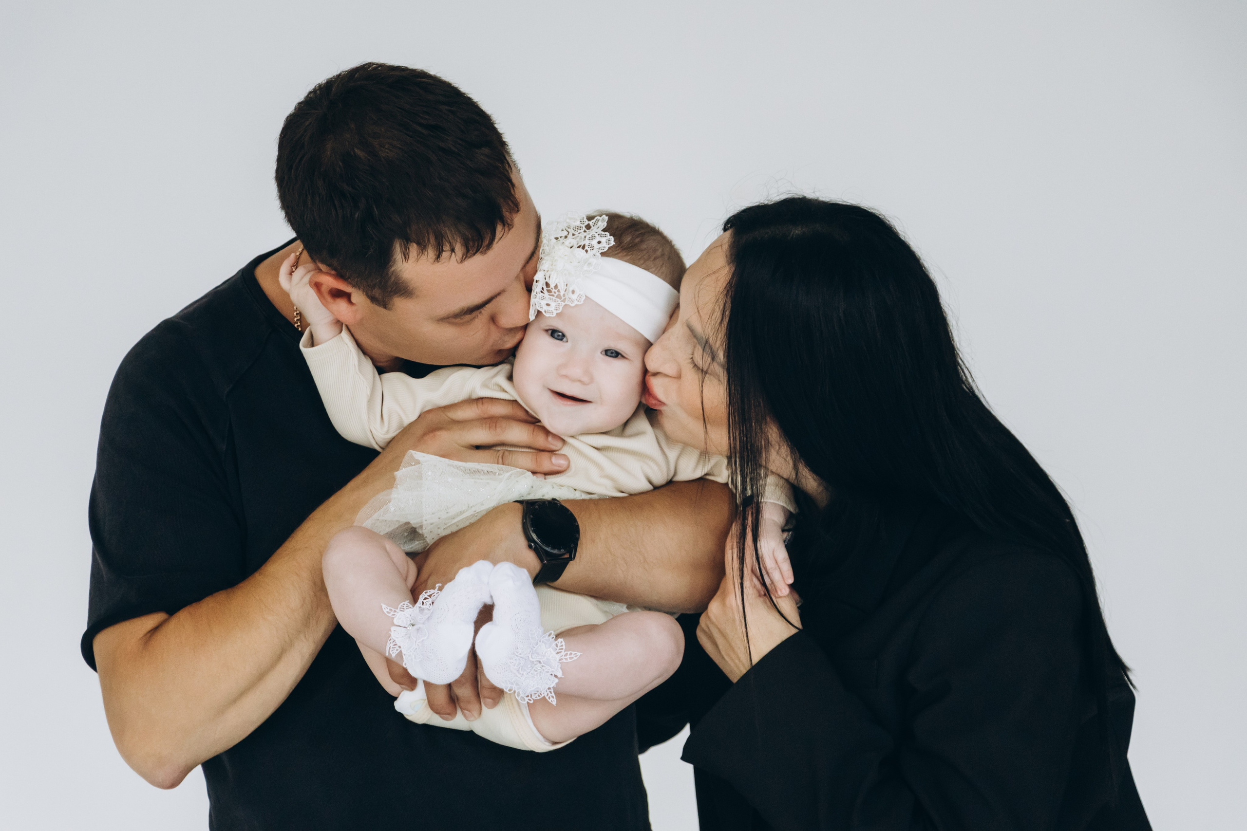 Семейная фотосессия в студии, Екатеринбург. Фотограф в Екатеринбурге Пойгина Елена