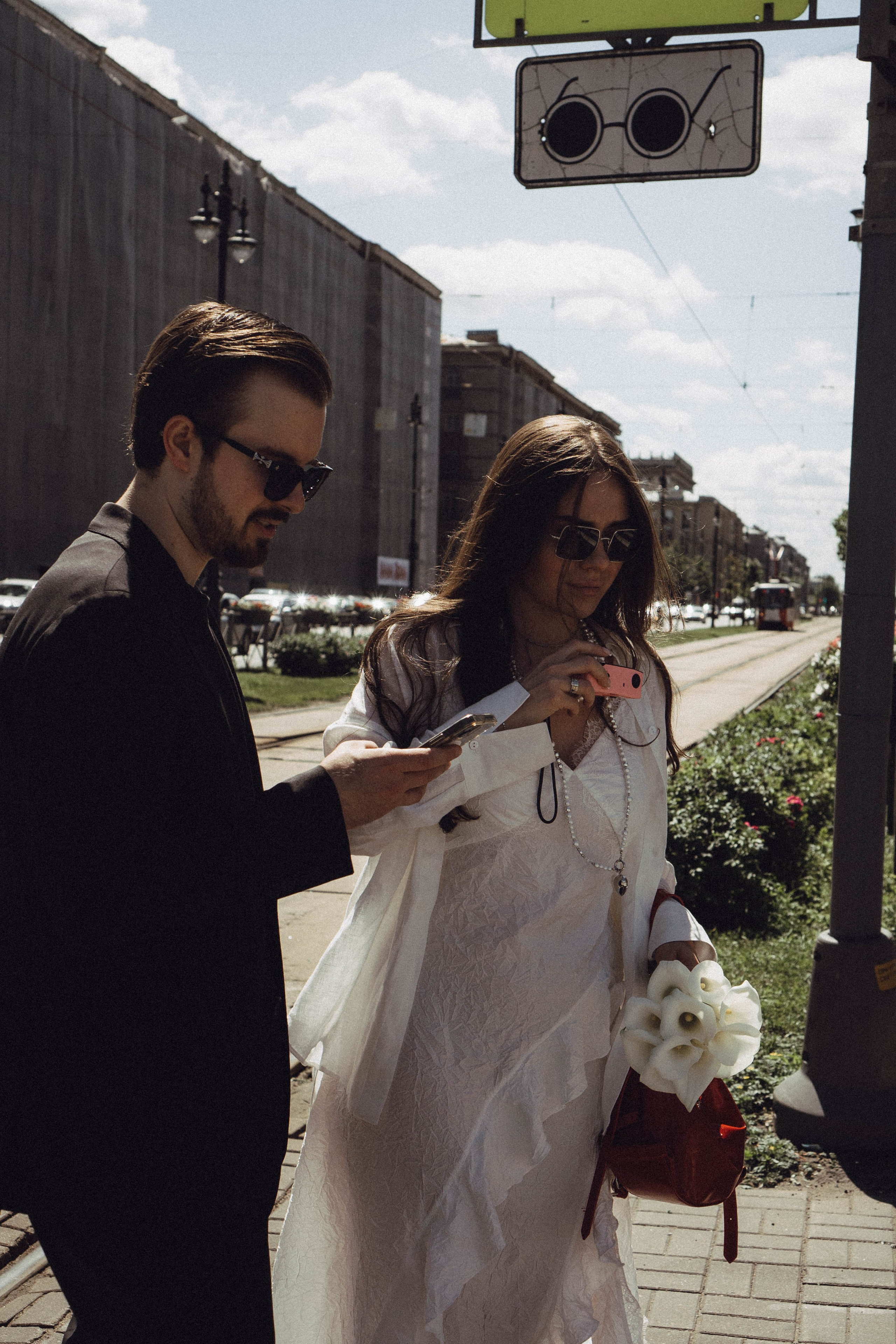 СВАДЕБНАЯ СЬЕМКА В ПАРКЕ ПОБЕДЫ И ПРОГУЛКА ПО МОСКОВСКОМУ ПРОСПЕКТУ. Профессиональный фотограф, Санкт-Петербург — Виктория Богомолова