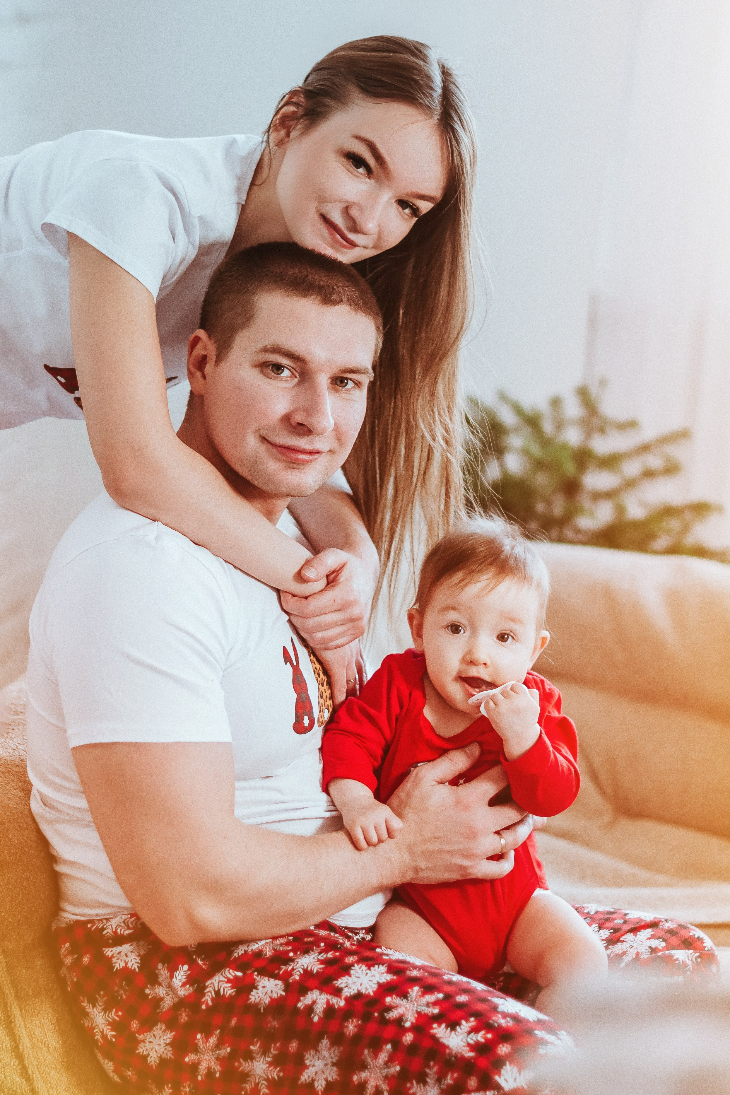 Новогодняя семейная фотосессия Кемерово