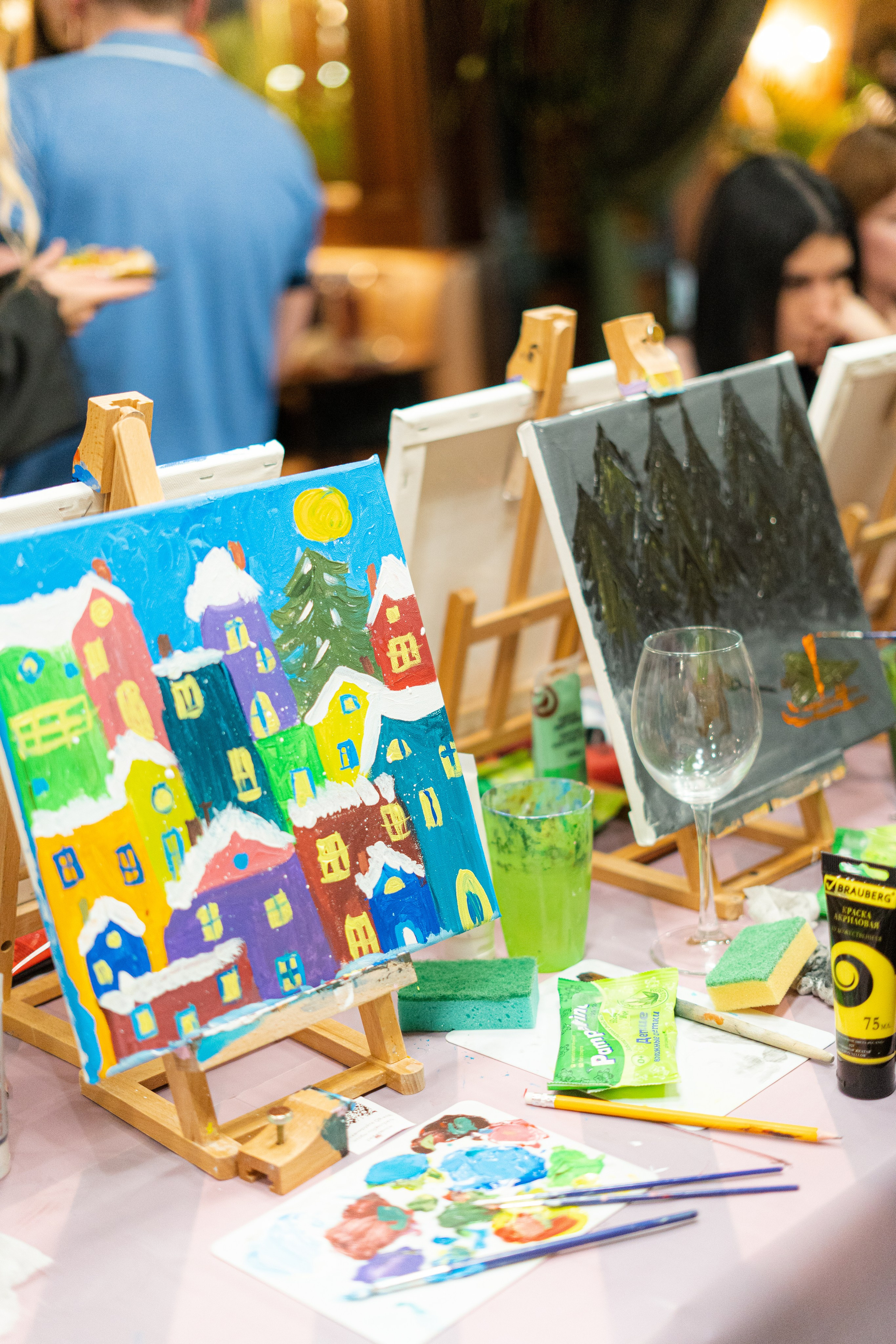 Корпоратив Teach Me Art 2. Портретный фотограф в Москве и Санкт-Петербурге Арина Чех