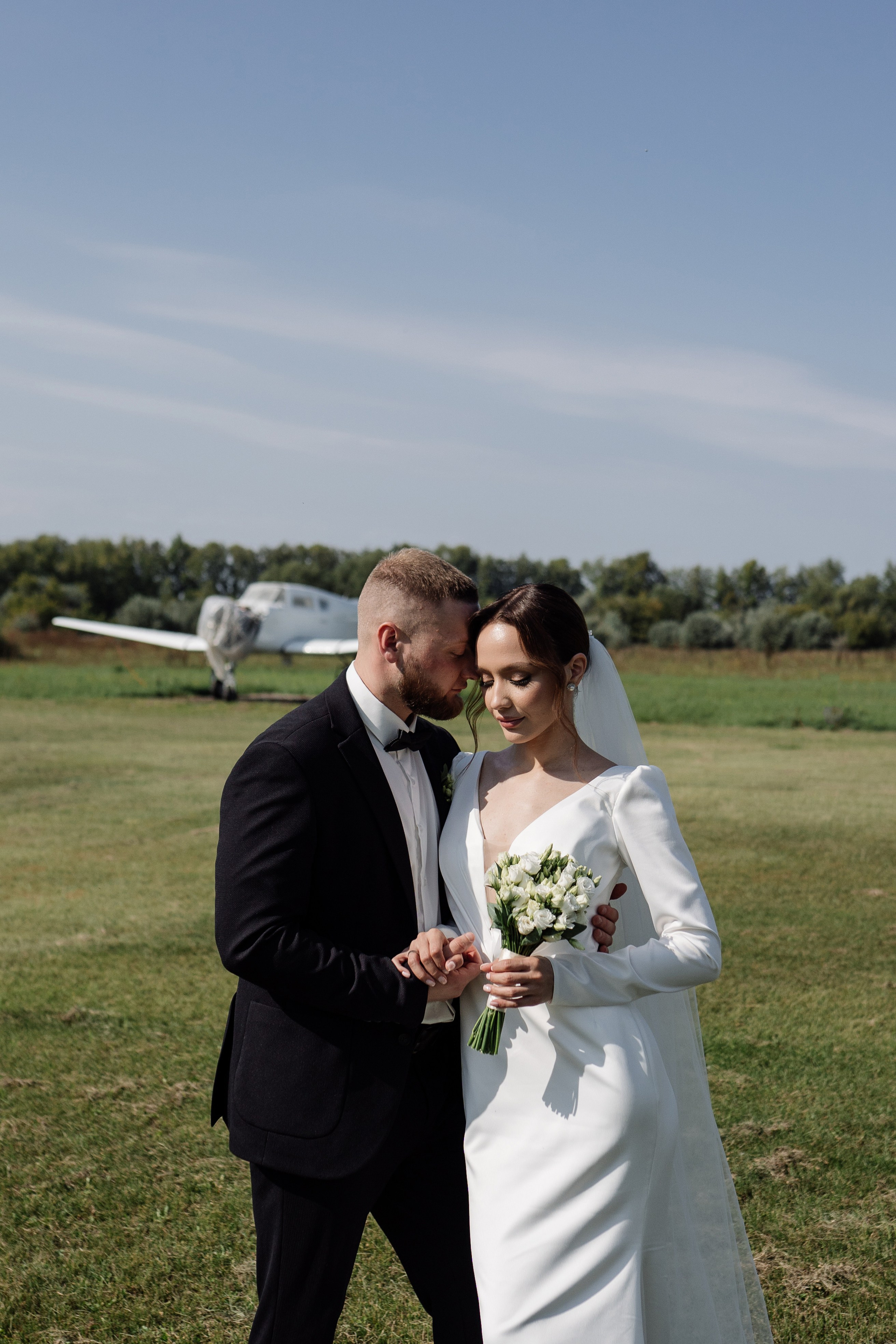 Аэродром. Свадебный фотограф Тольятти Москва Адамова Виктория