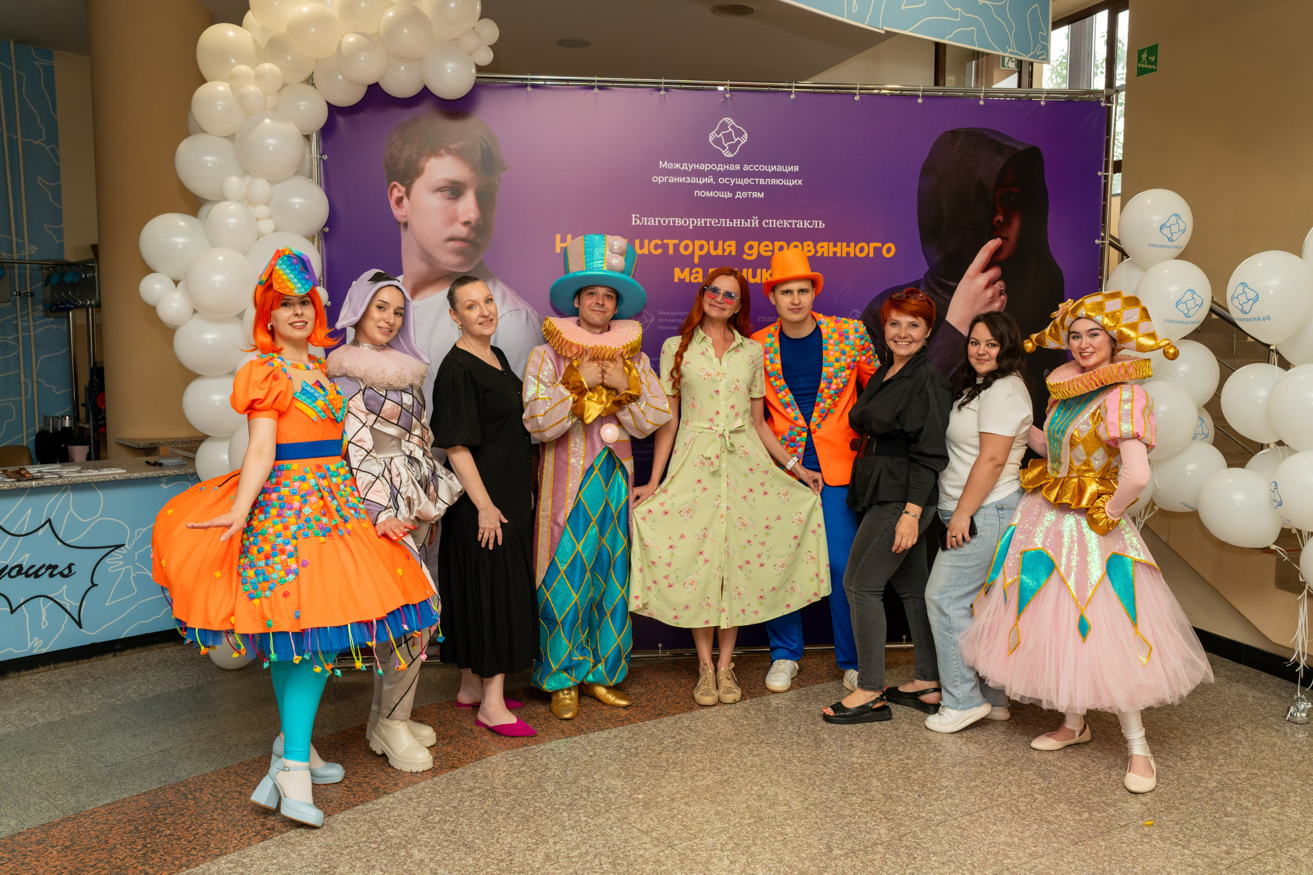 Съёмка благотворительного спектакля «Новая история деревянного мальчика». «Студия DRONAVT`s» — видеосъёмка и фотография г. Москва