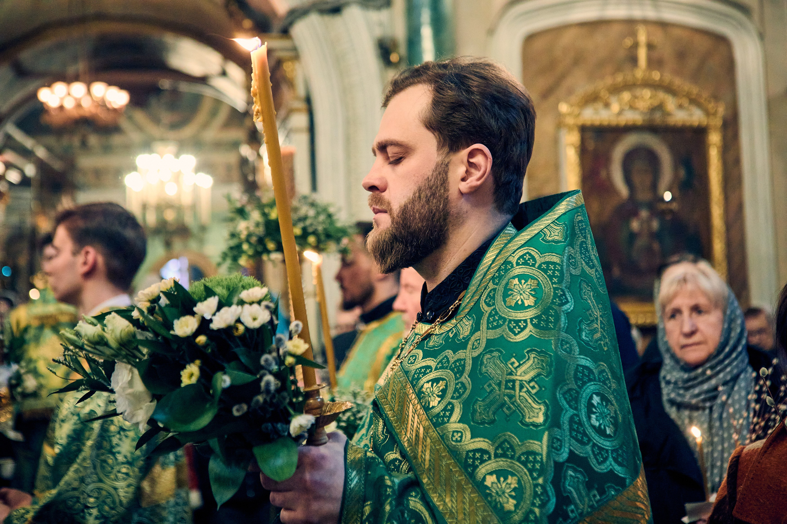 ВСЕНОЩНАЯ НА ВЕРБНОЕ ВОСКРЕСЕНИЕ. DMITRY MOISEENKO — фотограф, художник, топ-стилист