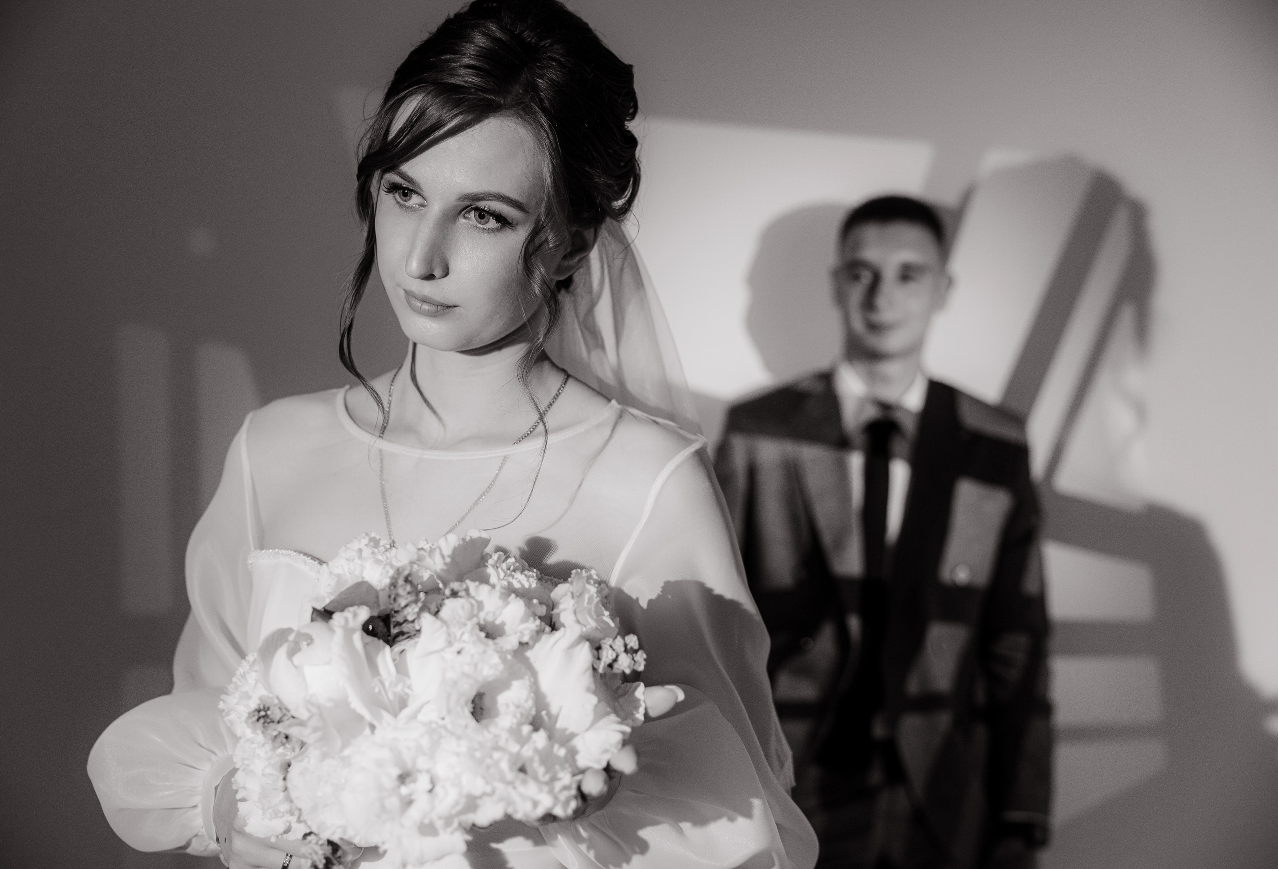 Максим и Карина. Фотограф Петров Александр Свадьбы, Съемка в студии, Выпускные альбомы г. Балашов