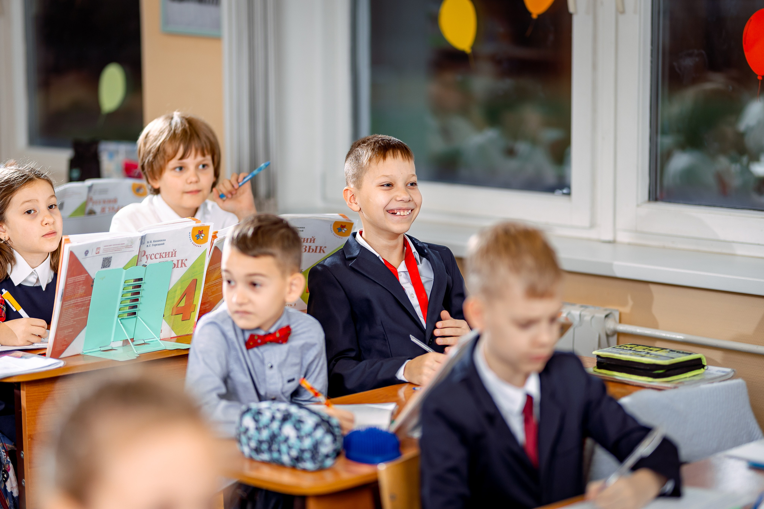 Репортаж на уроках. Семейный и детский фотограф Комина Елена, Власиха, Одинцово