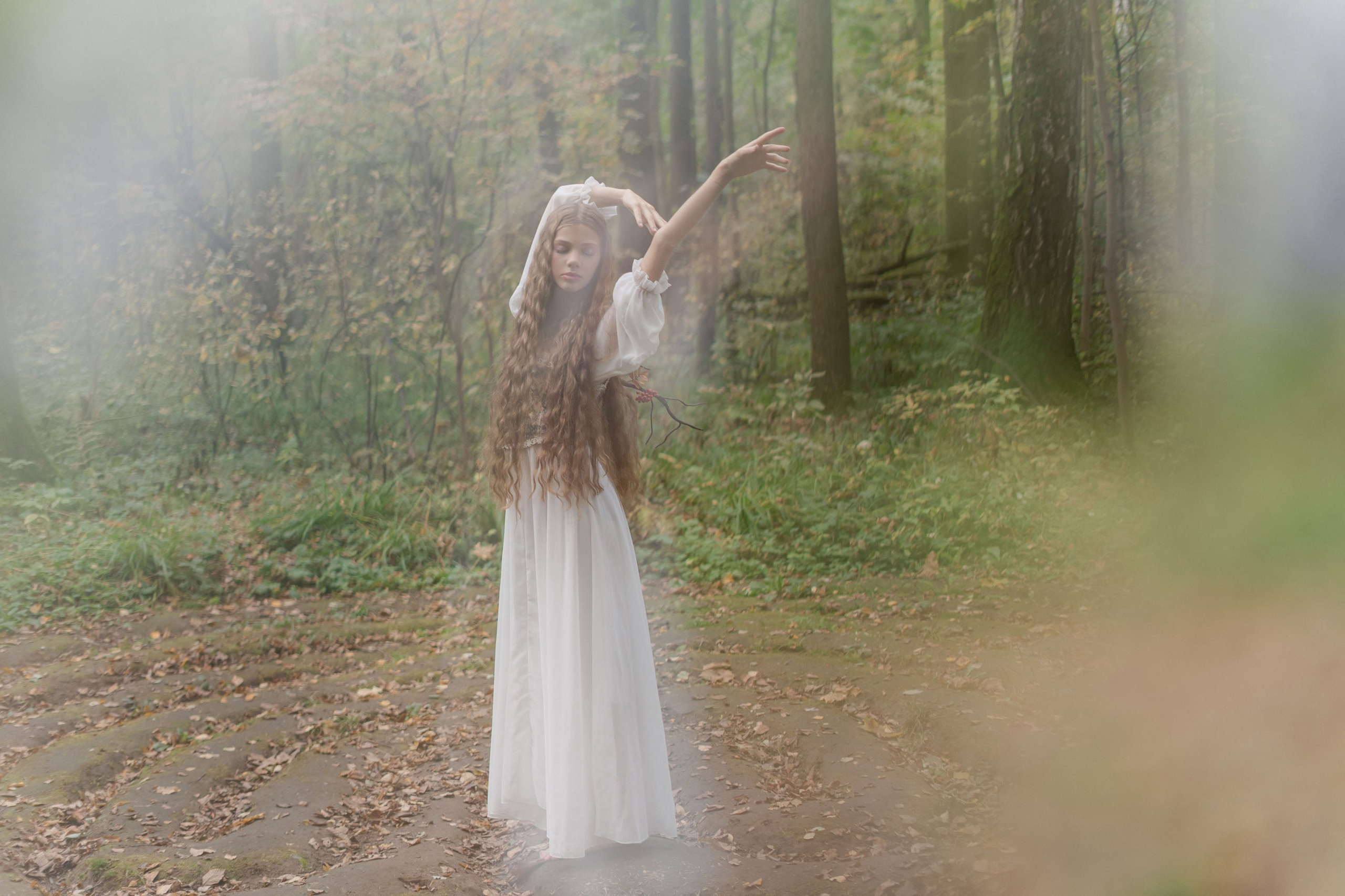 Фея в лабиринте. Проект «Сны Синицы» — Волшебные фотосессии