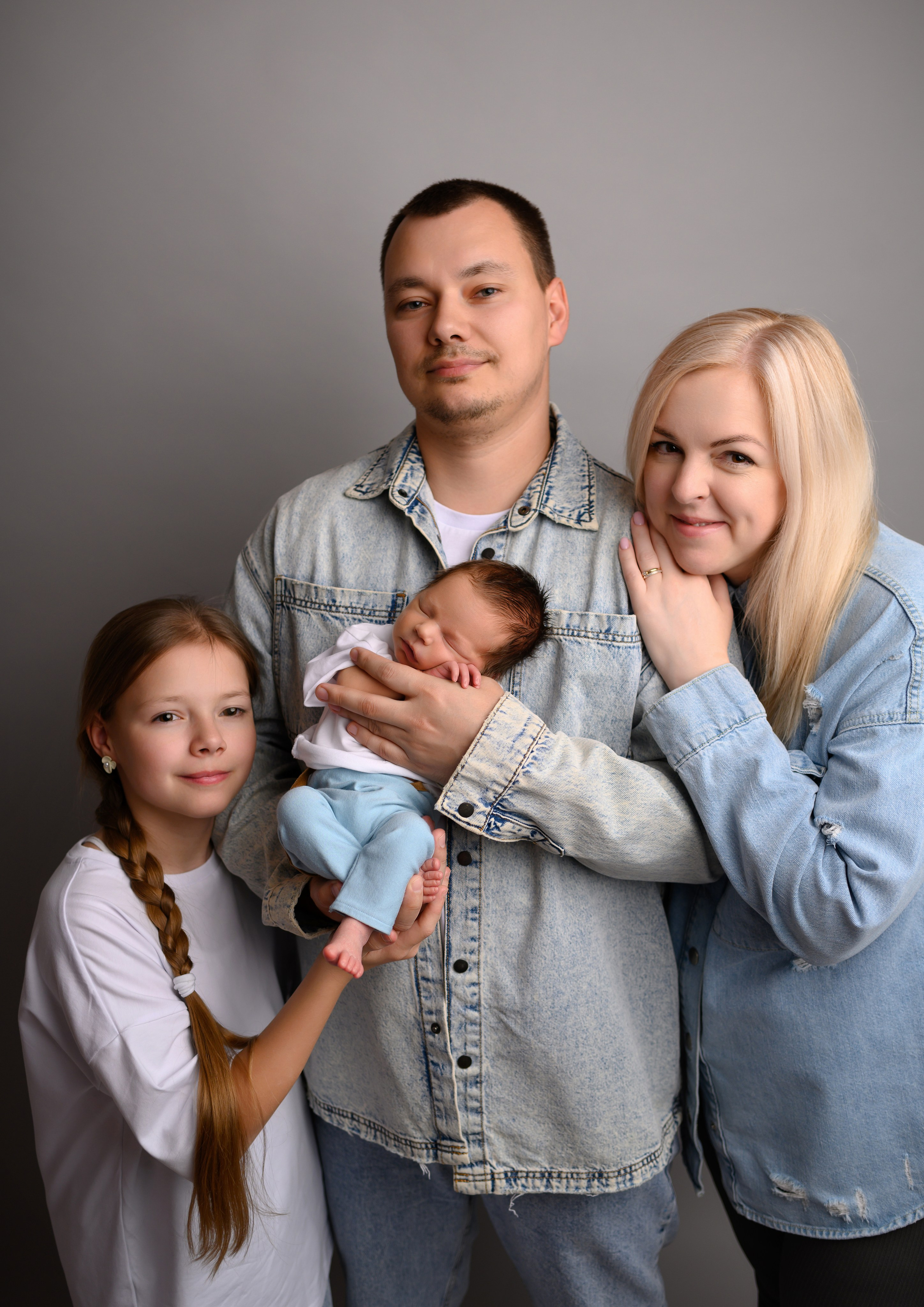 Портреты с семьей. Семейный, детский фотограф в Москве Дегтярева Анастасия