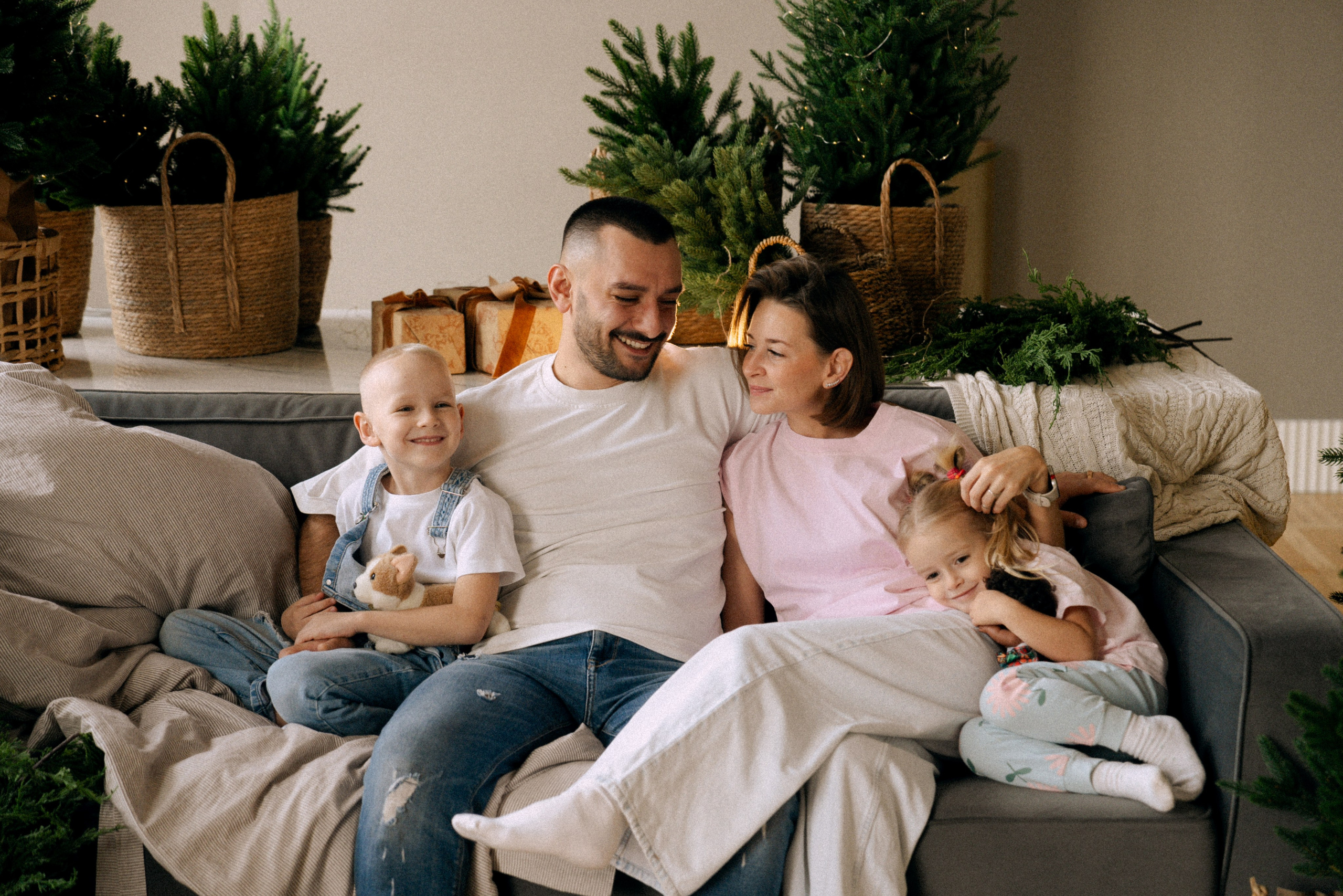 Семейная новогодняя. Фотограф с психологическим образованием
