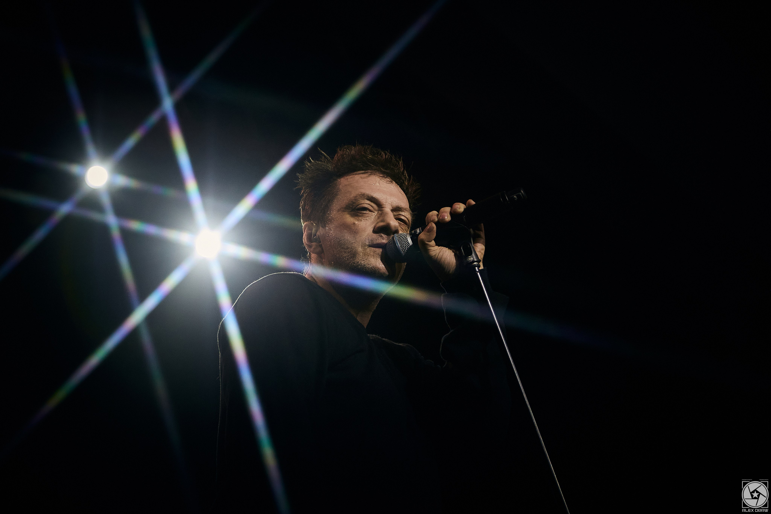 Глеб Самойлов Агата Кристи 35 лет! 06.12.2023 Гранд Холл Сибирь. Фотограф Москва Concerts photo / Fashion photо